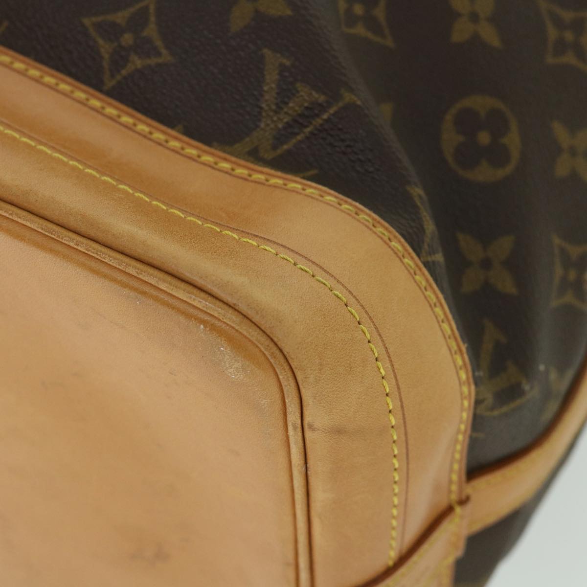 LOUIS VUITTON Monogram Noe Shoulder Bag M42224 LV ki3324