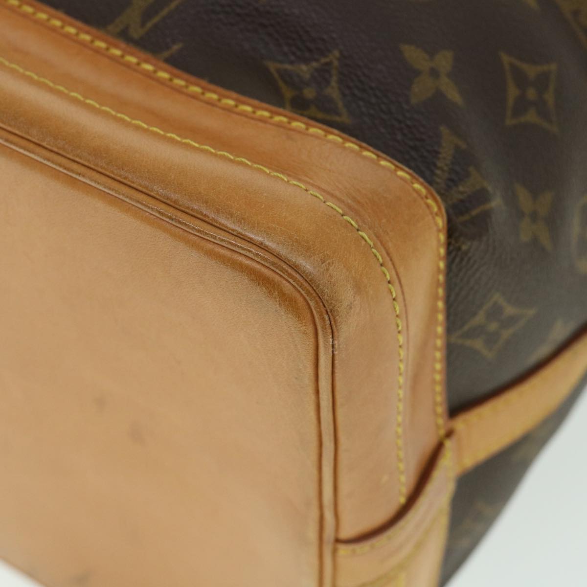 LOUIS VUITTON Monogram Noe Shoulder Bag M42224 LV ki3324