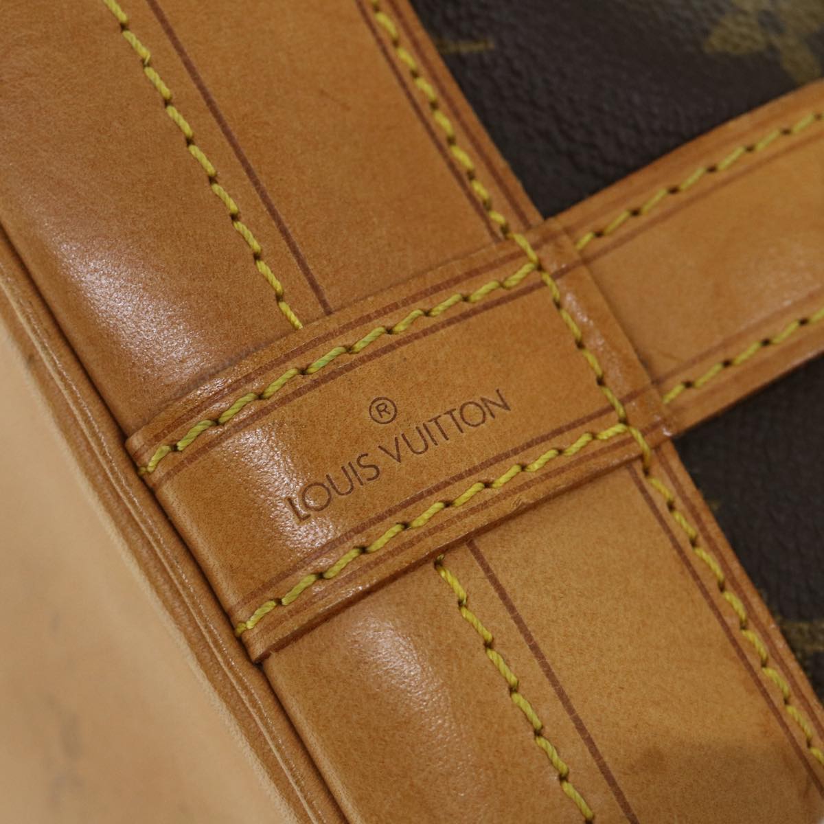 LOUIS VUITTON Monogram Noe Shoulder Bag M42224 LV ki3324