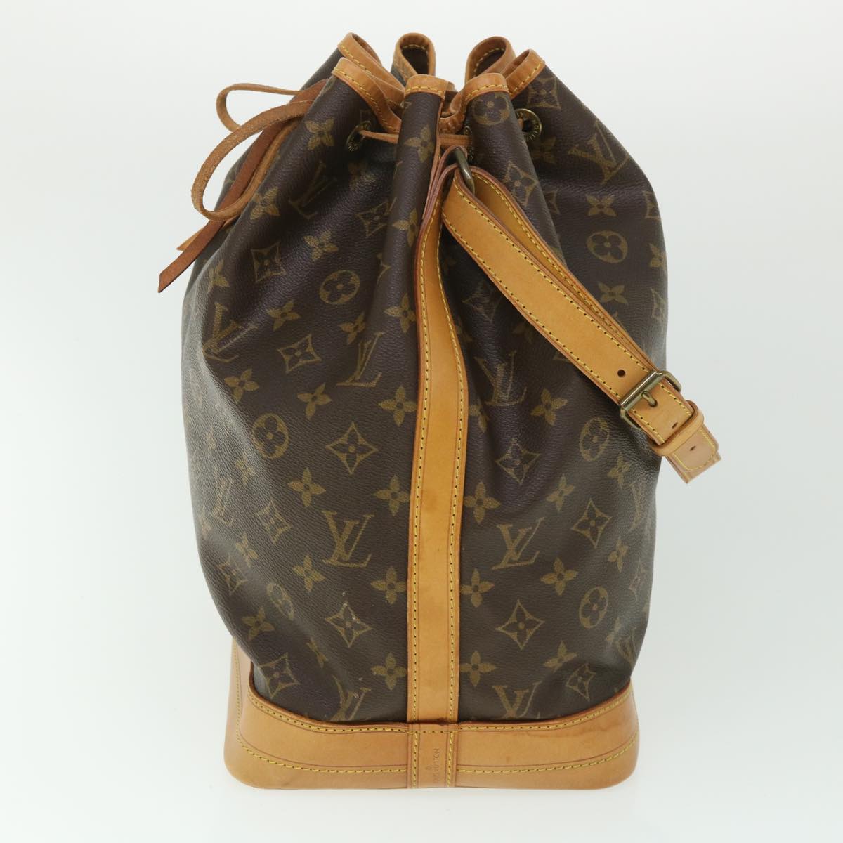 LOUIS VUITTON Monogram Noe Shoulder Bag M42224 LV ki3324