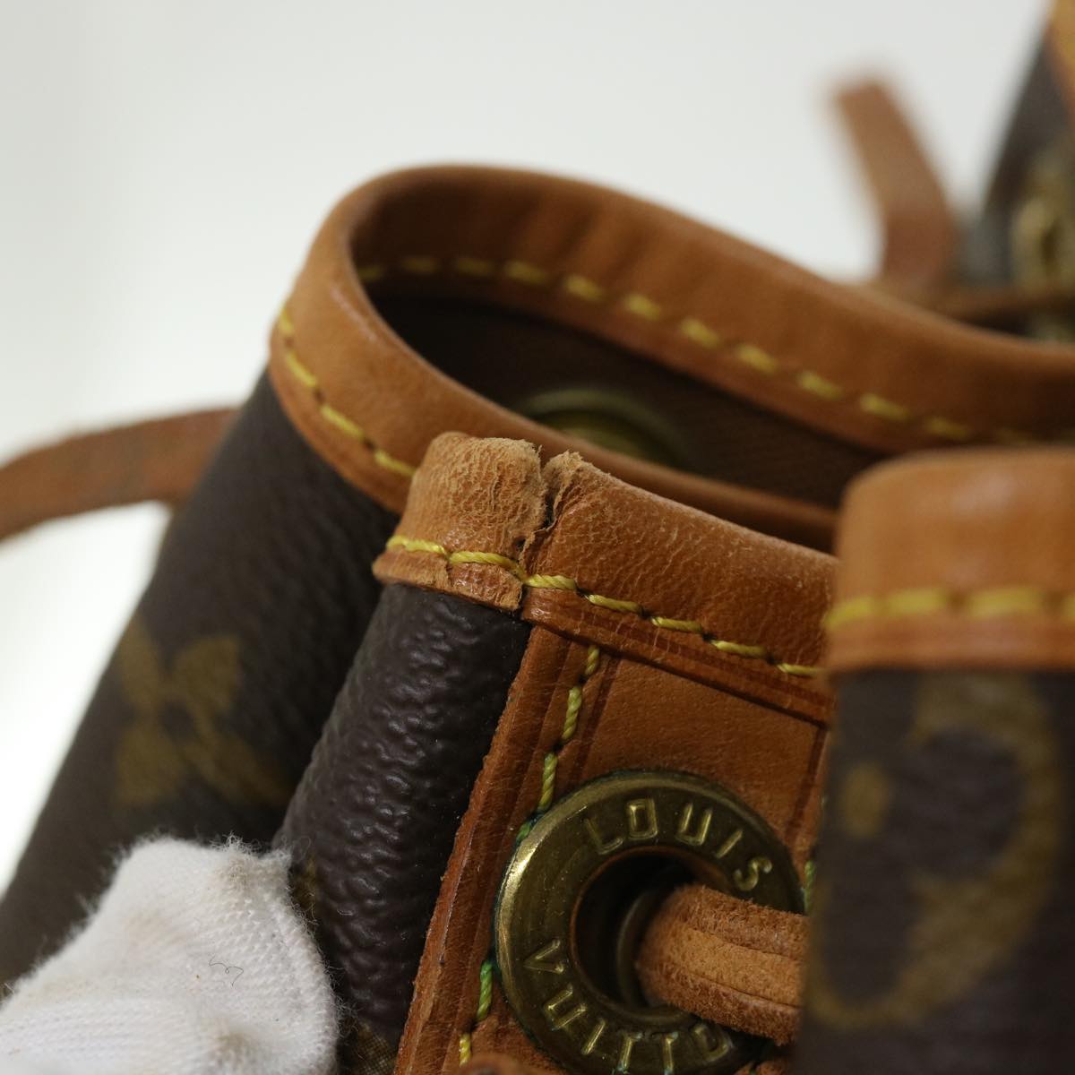 LOUIS VUITTON Monogram Noe Shoulder Bag M42224 LV ki3324
