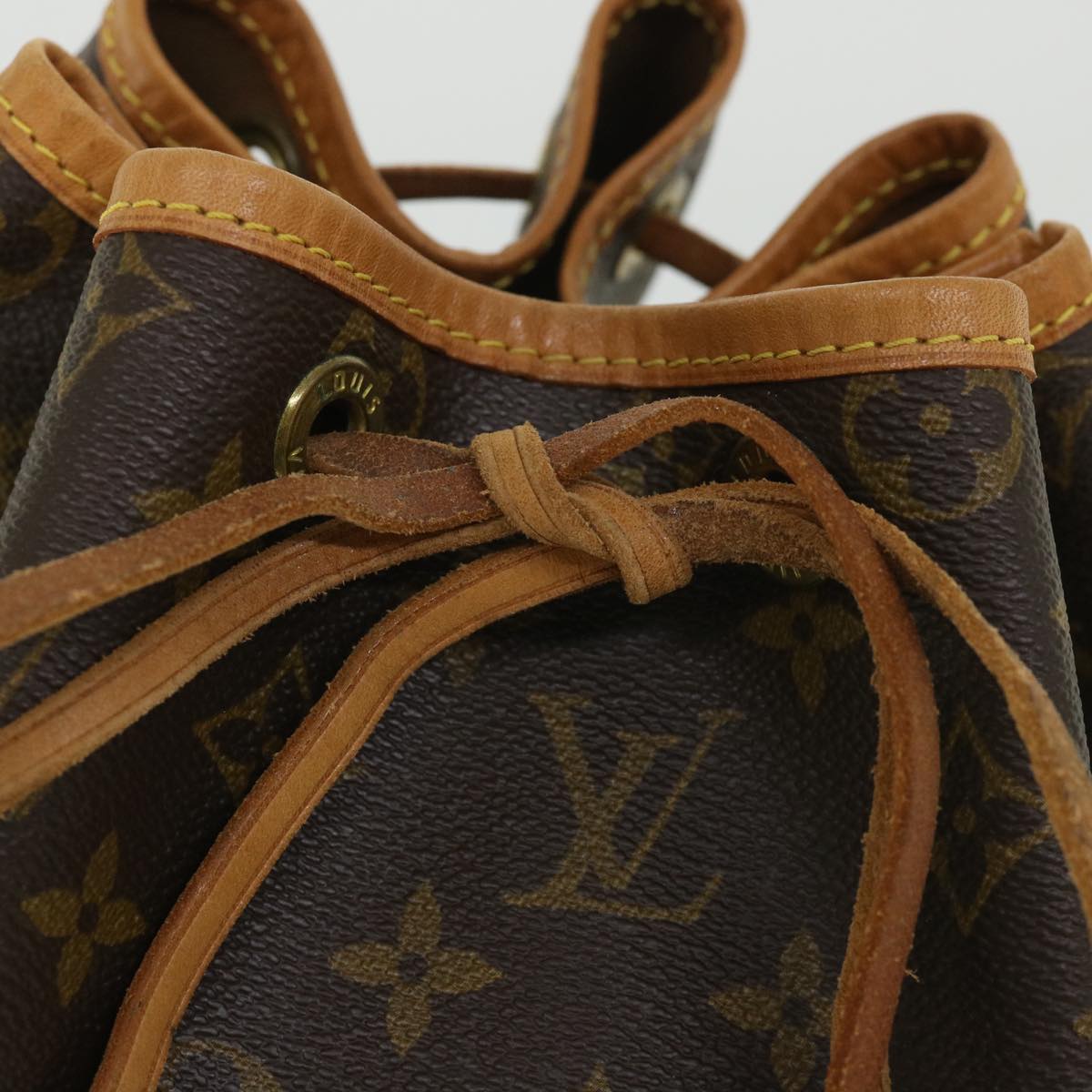 LOUIS VUITTON Monogram Noe Shoulder Bag M42224 LV ki3324