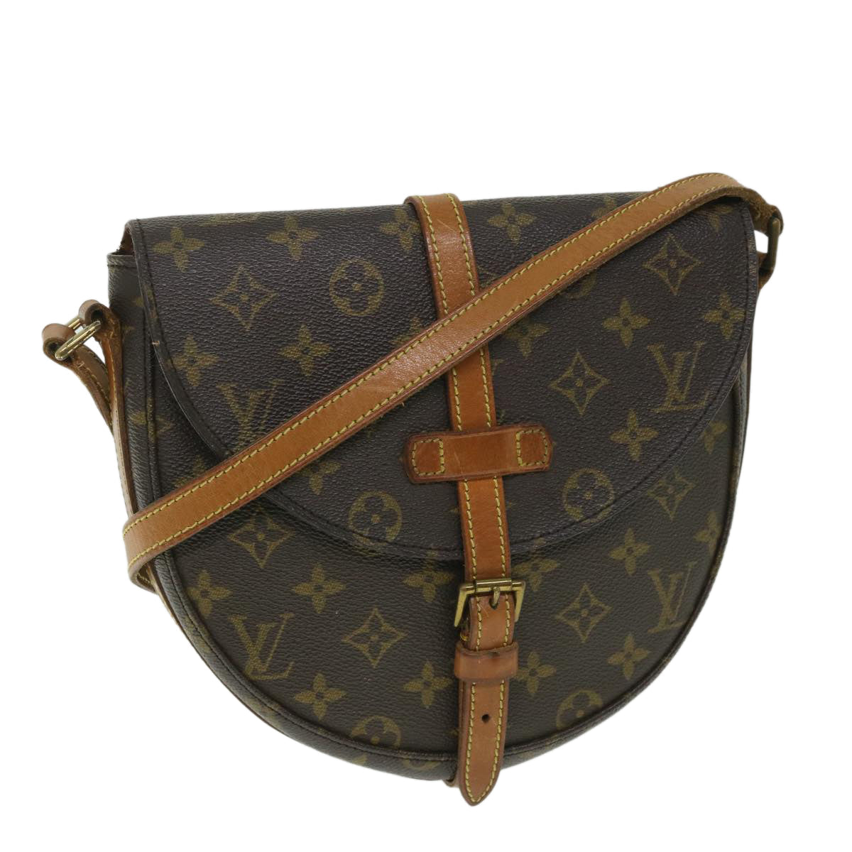 LOUIS VUITTON Monogram Chantilly MM Shoulder Bag M51233 LV ki3404