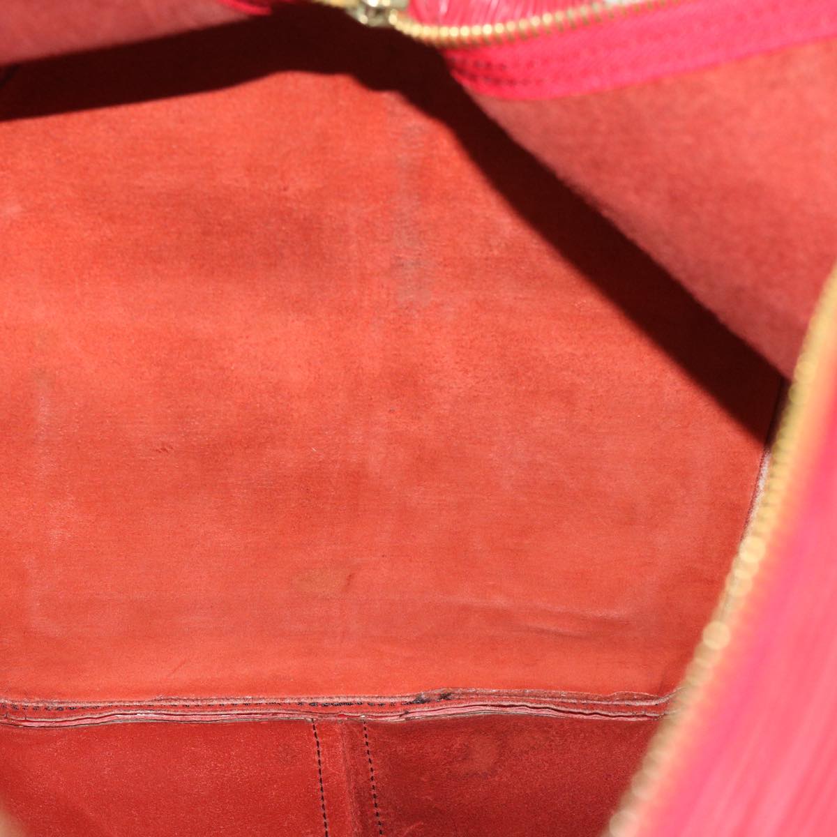 LOUIS VUITTON Epi Keepall 60 Boston Bag Red M42947 LV ki3514