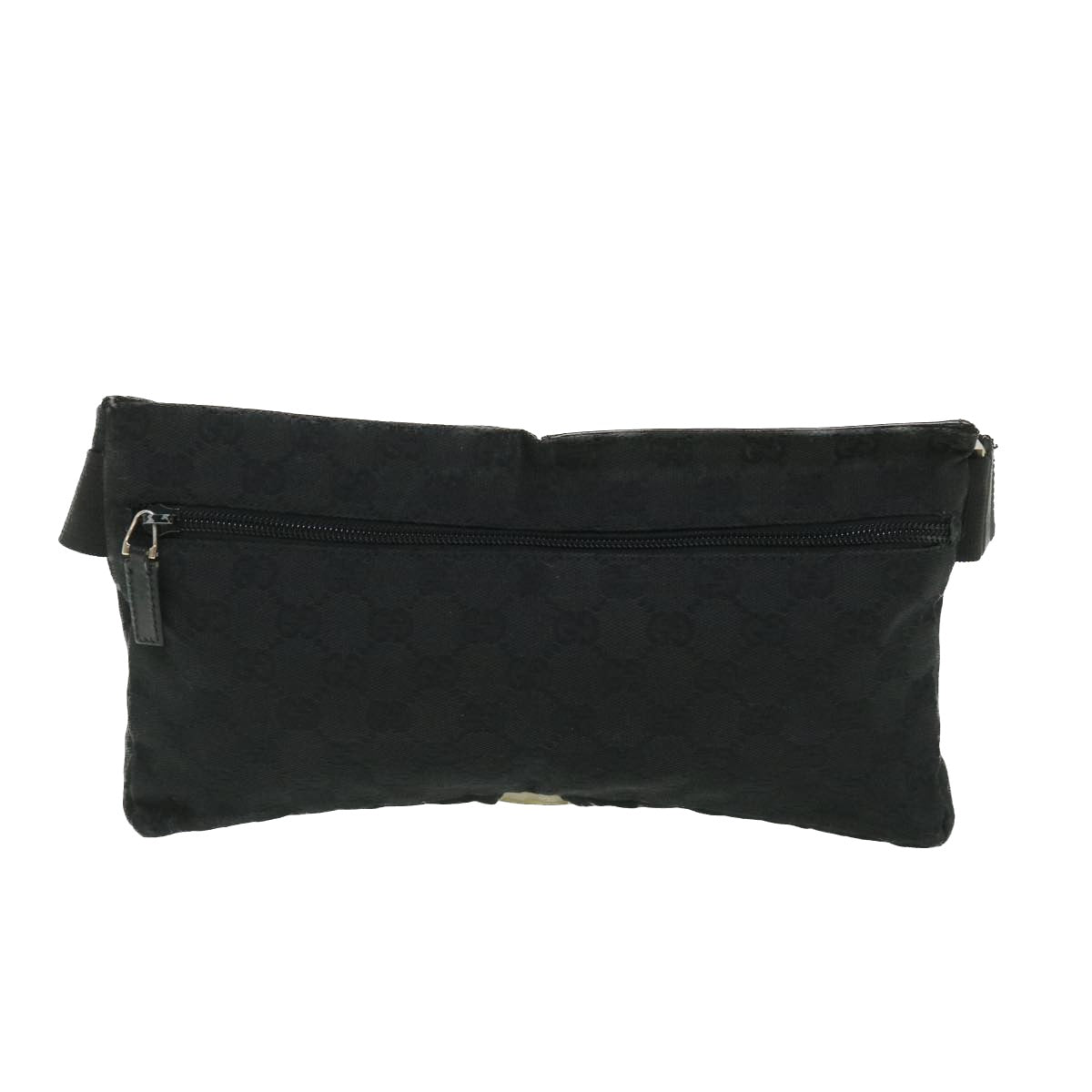 Luxury Gucci GG Canvas Waist bag Black 28566  ki3540