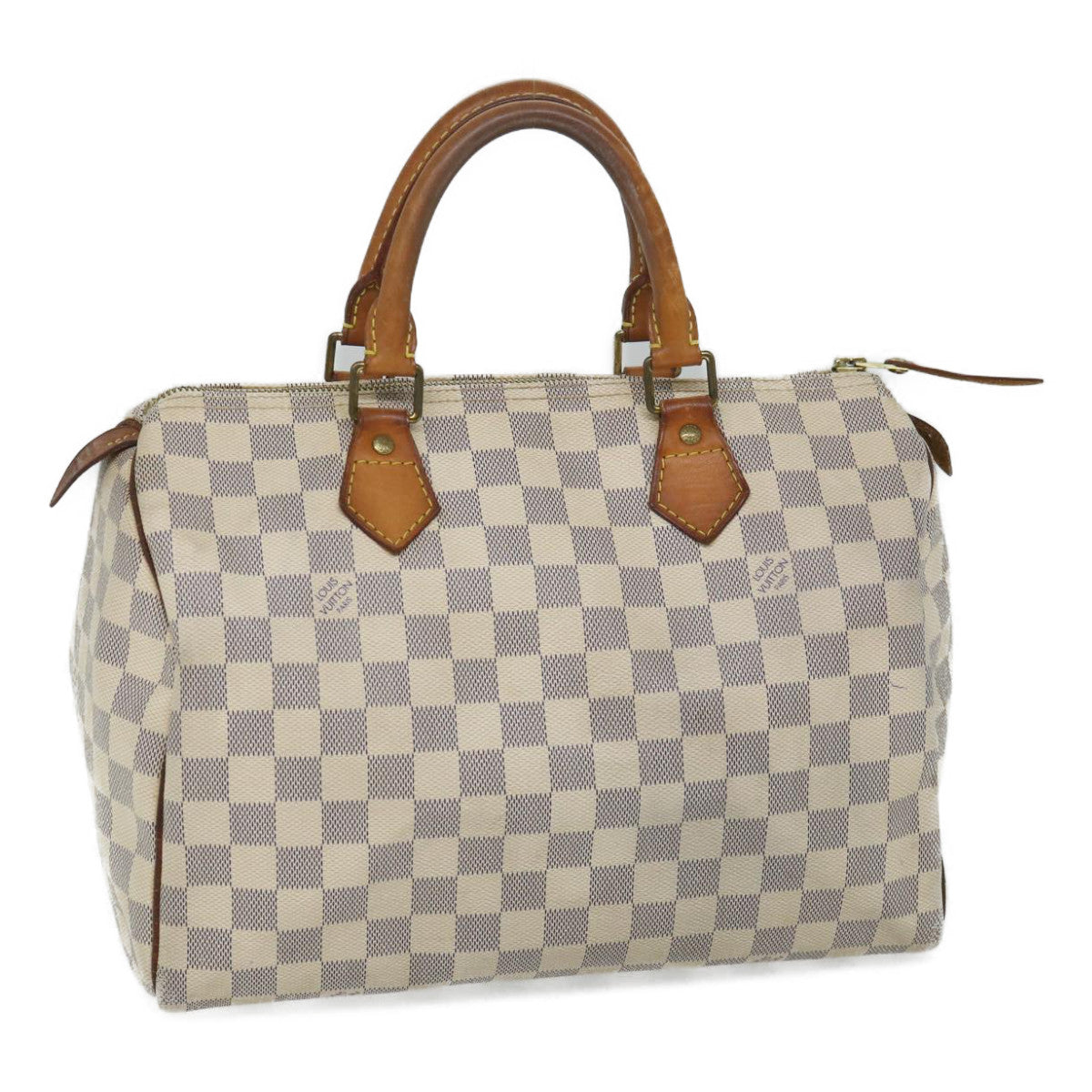 LOUIS VUITTON Damier Azur Speedy 30 Hand Bag N41533 LV ki3543