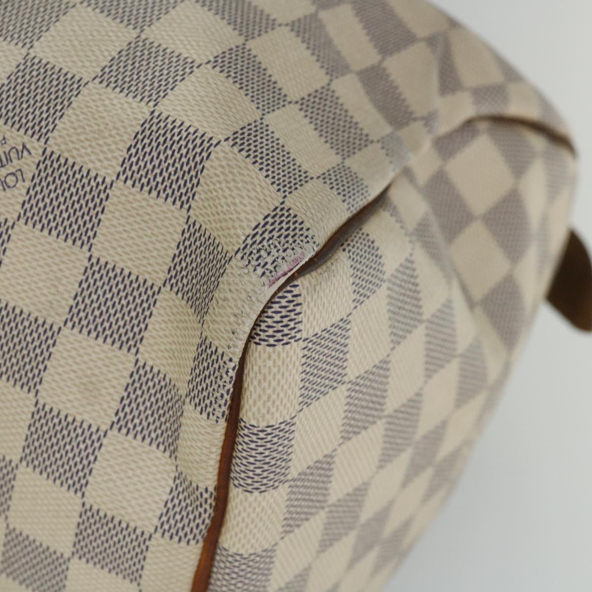 LOUIS VUITTON Damier Azur Speedy 30 Hand Bag N41533 LV ki3543