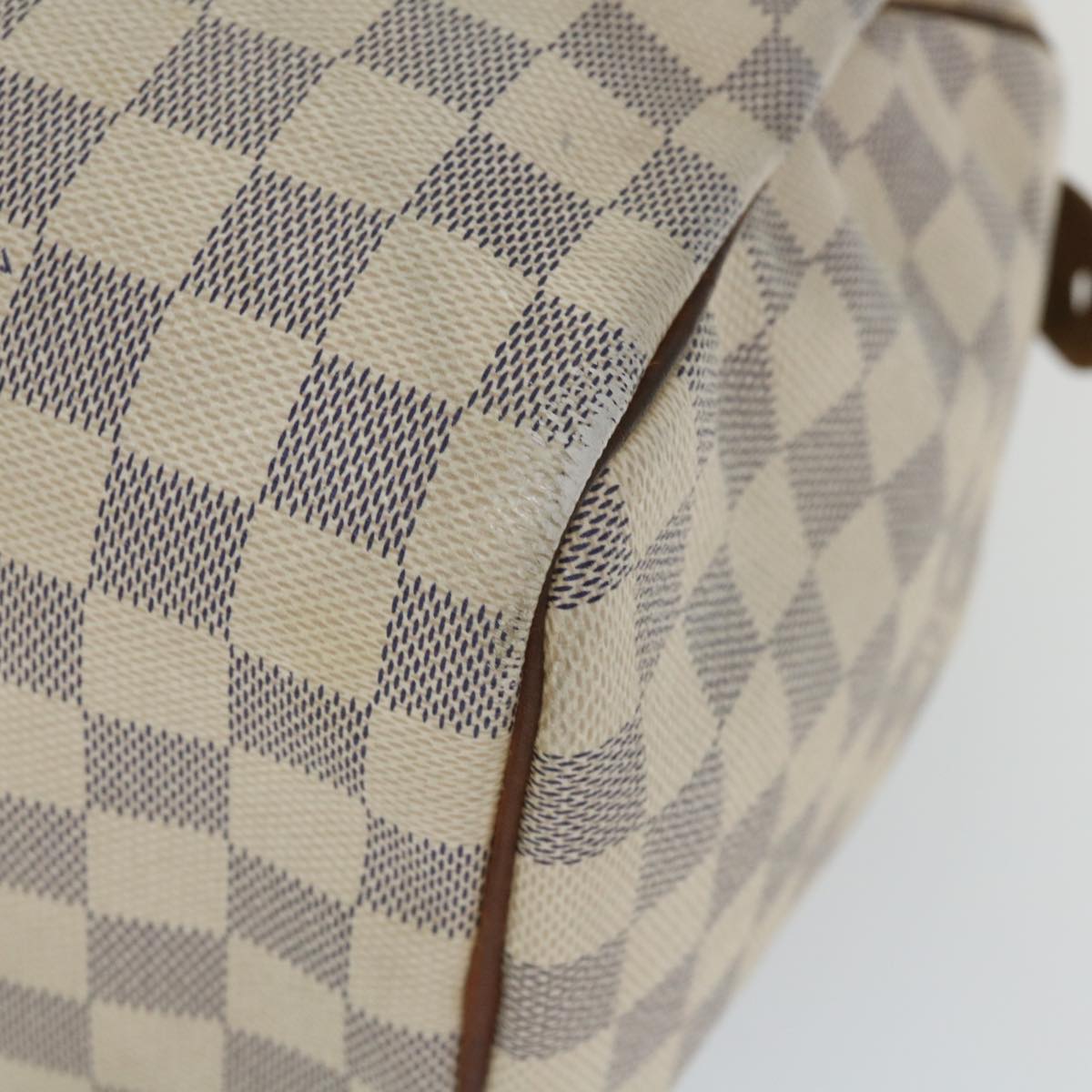 LOUIS VUITTON Damier Azur Speedy 30 Hand Bag N41533 LV ki3543
