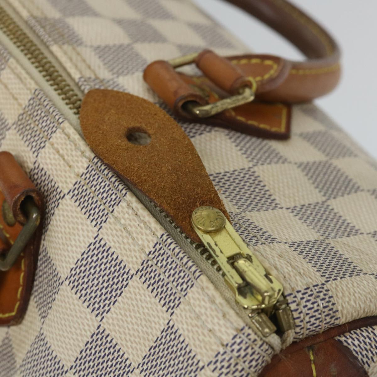 LOUIS VUITTON Damier Azur Speedy 30 Hand Bag N41533 LV ki3543