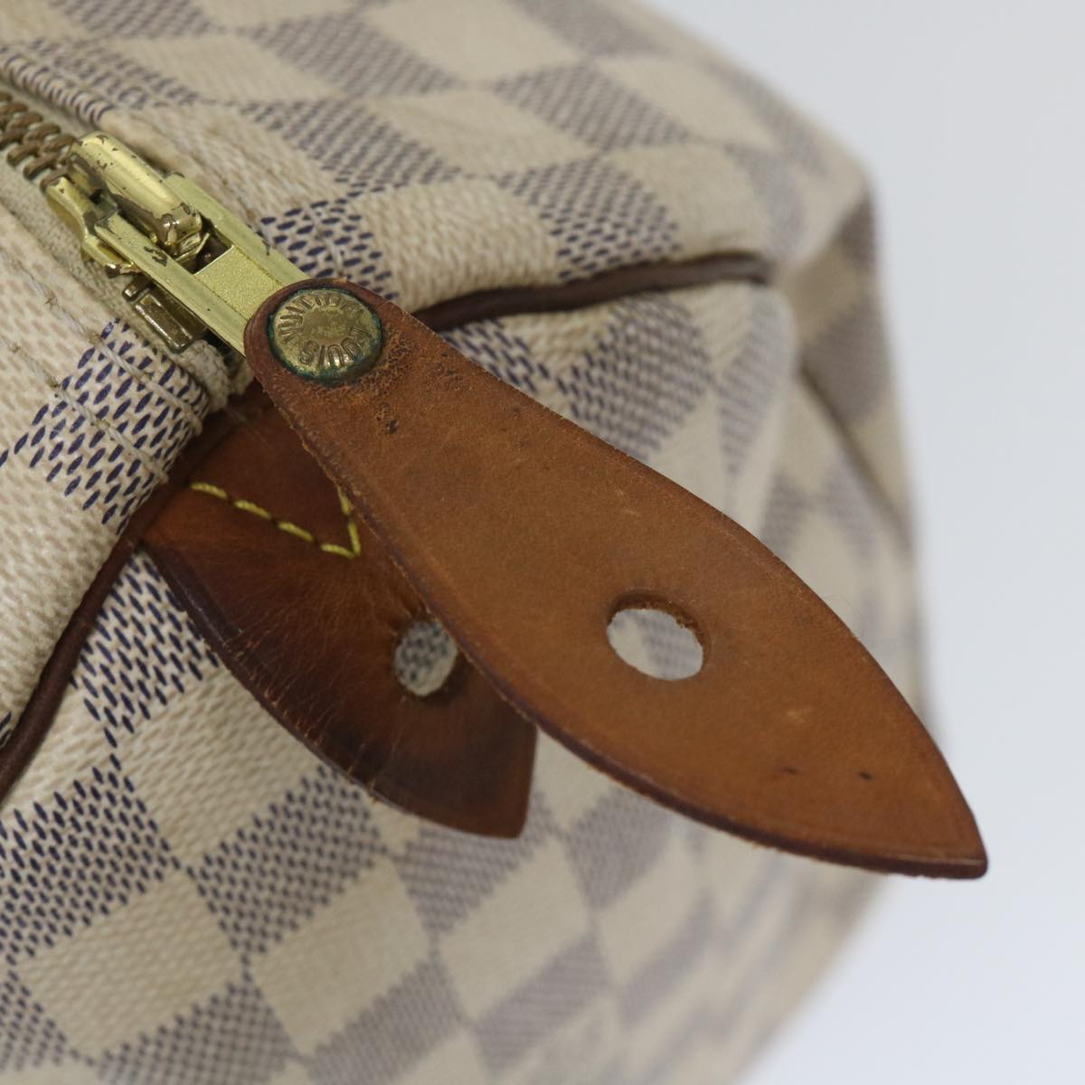 LOUIS VUITTON Damier Azur Speedy 30 Hand Bag N41533 LV ki3543