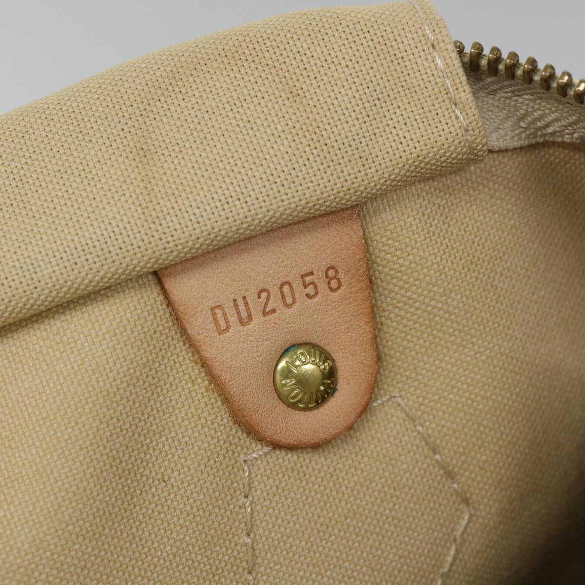 LOUIS VUITTON Damier Azur Speedy 30 Hand Bag N41533 LV ki3543
