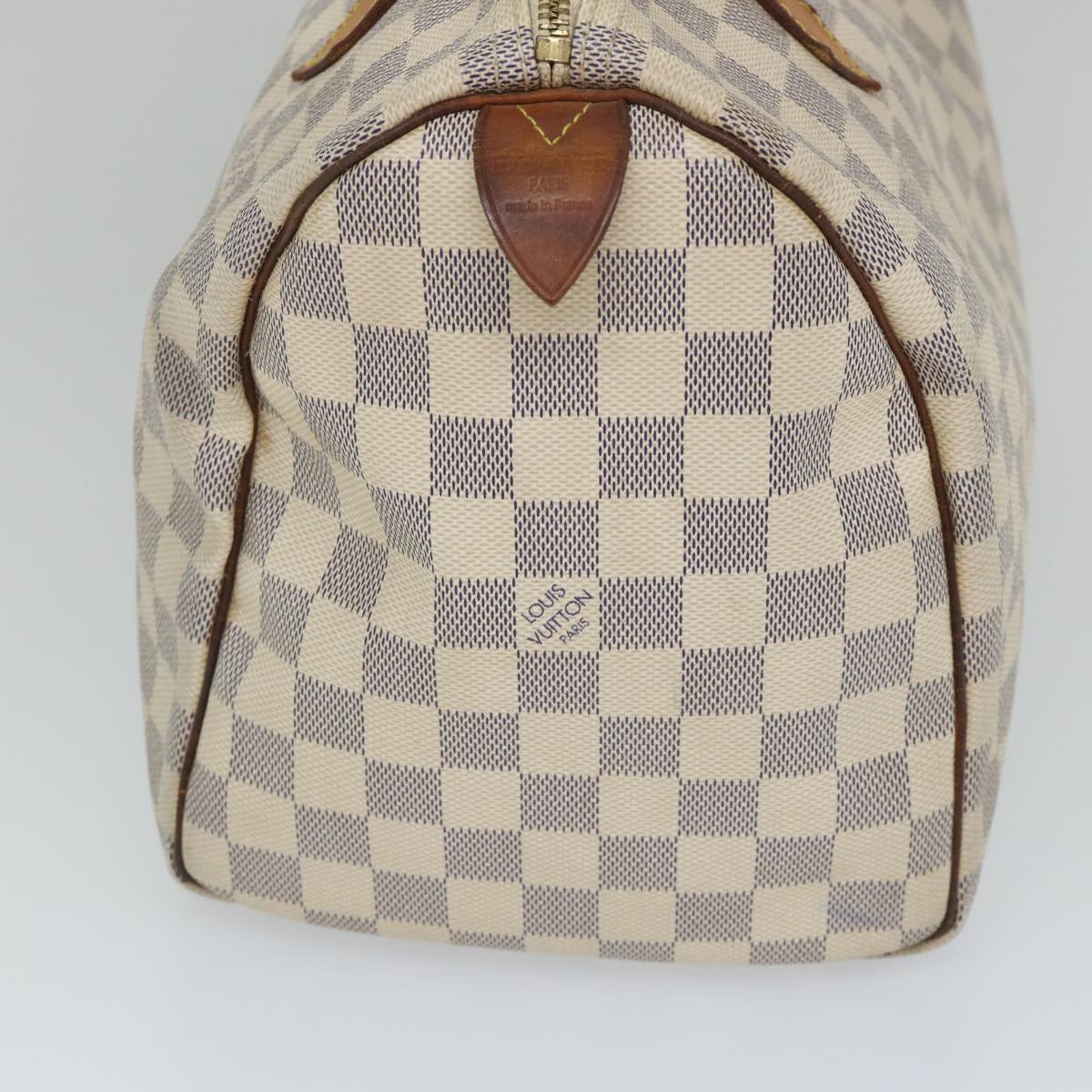 LOUIS VUITTON Damier Azur Speedy 30 Hand Bag N41533 LV ki3543