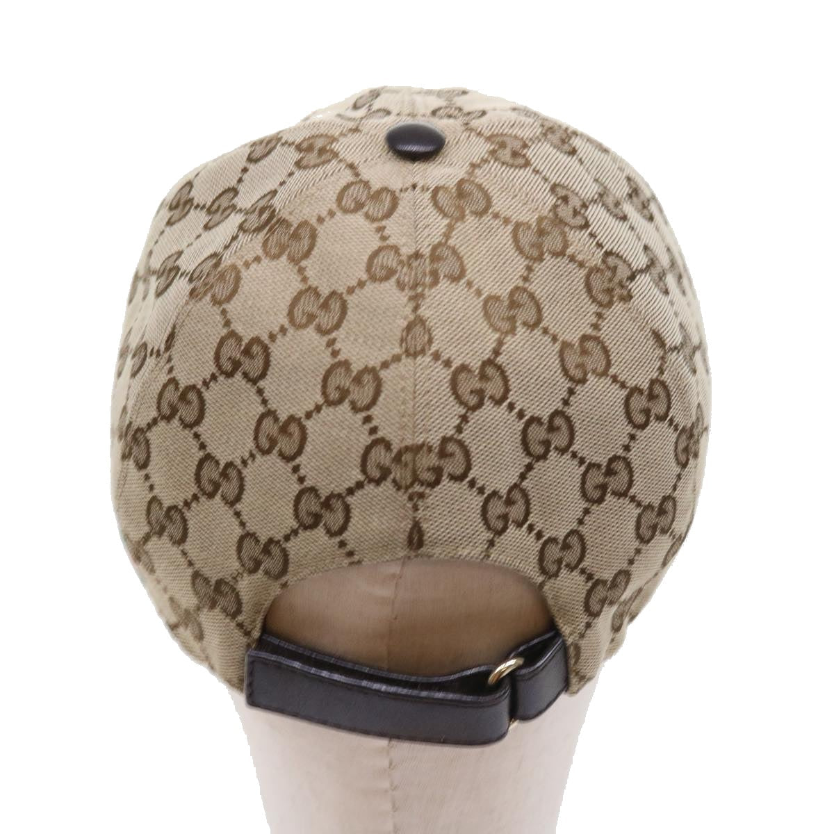 Luxury Gucci GG Canvas Web Sherry Line Cap L Beige Red Green 200035  ki3545