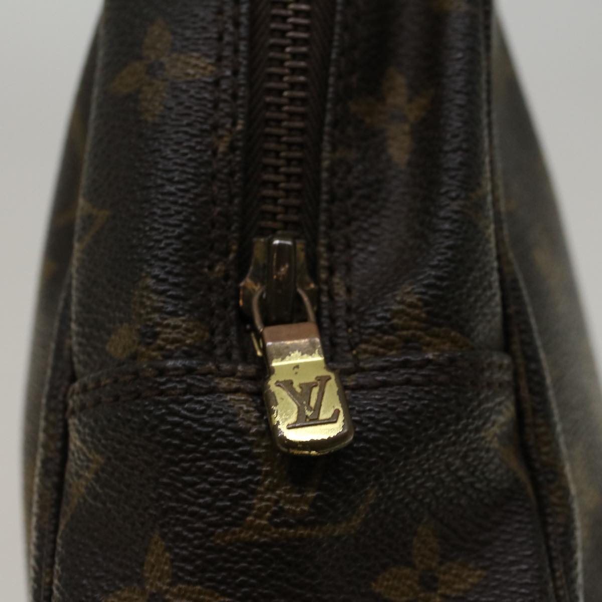 LOUIS VUITTON Monogram Trousse Toilette 28 Clutch Bag M47522 LV ki3547