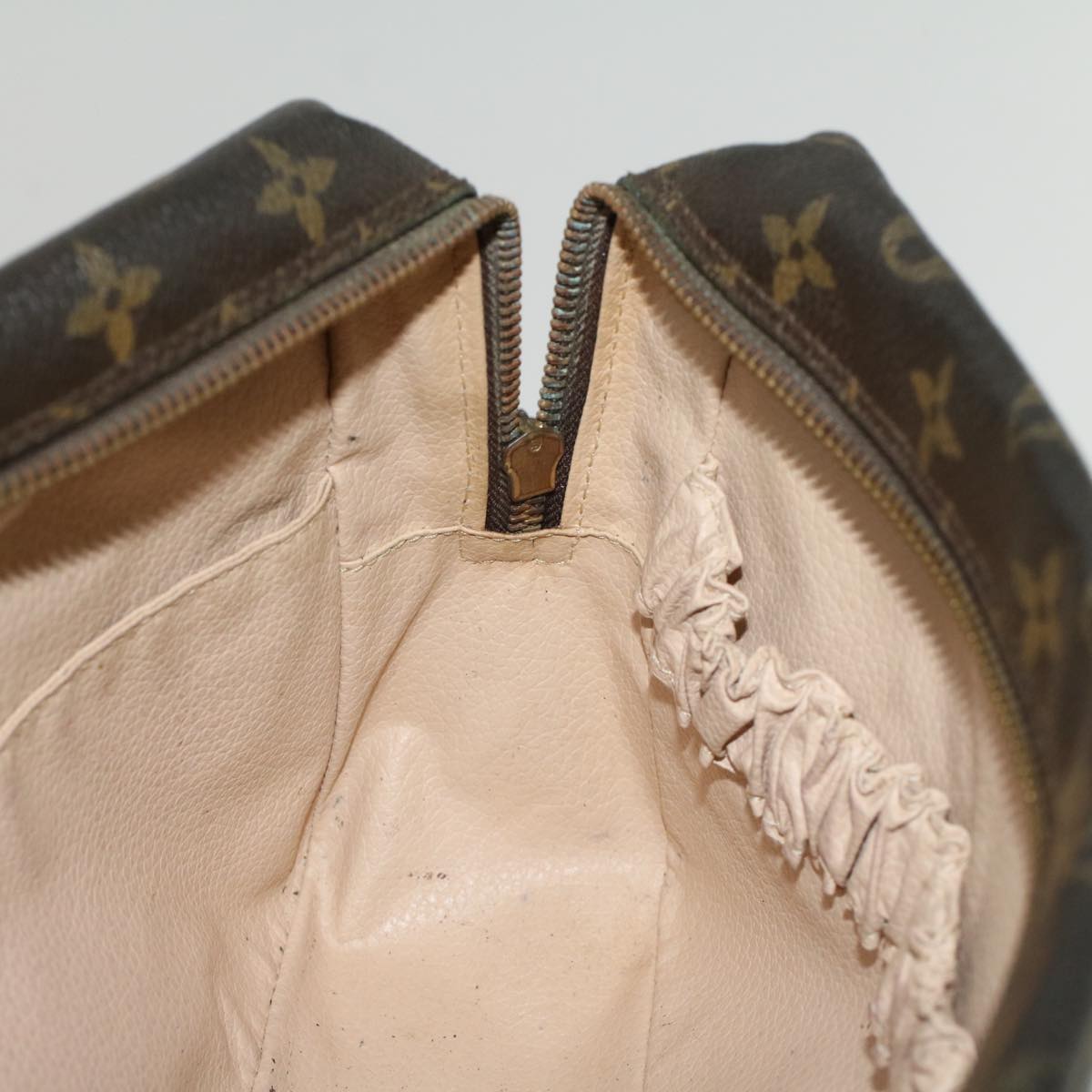 LOUIS VUITTON Monogram Trousse Toilette 28 Clutch Bag M47522 LV ki3547