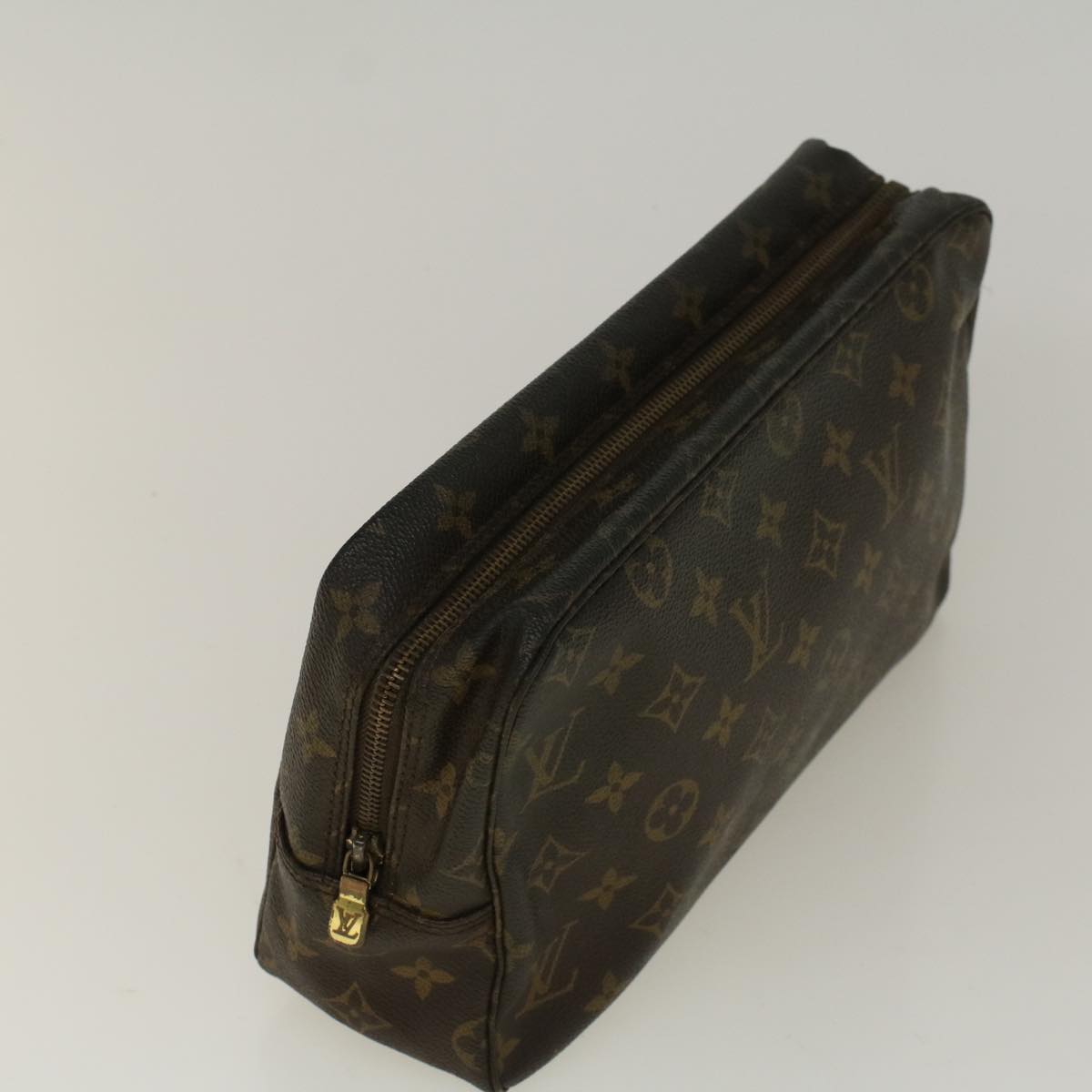LOUIS VUITTON Monogram Trousse Toilette 28 Clutch Bag M47522 LV ki3547