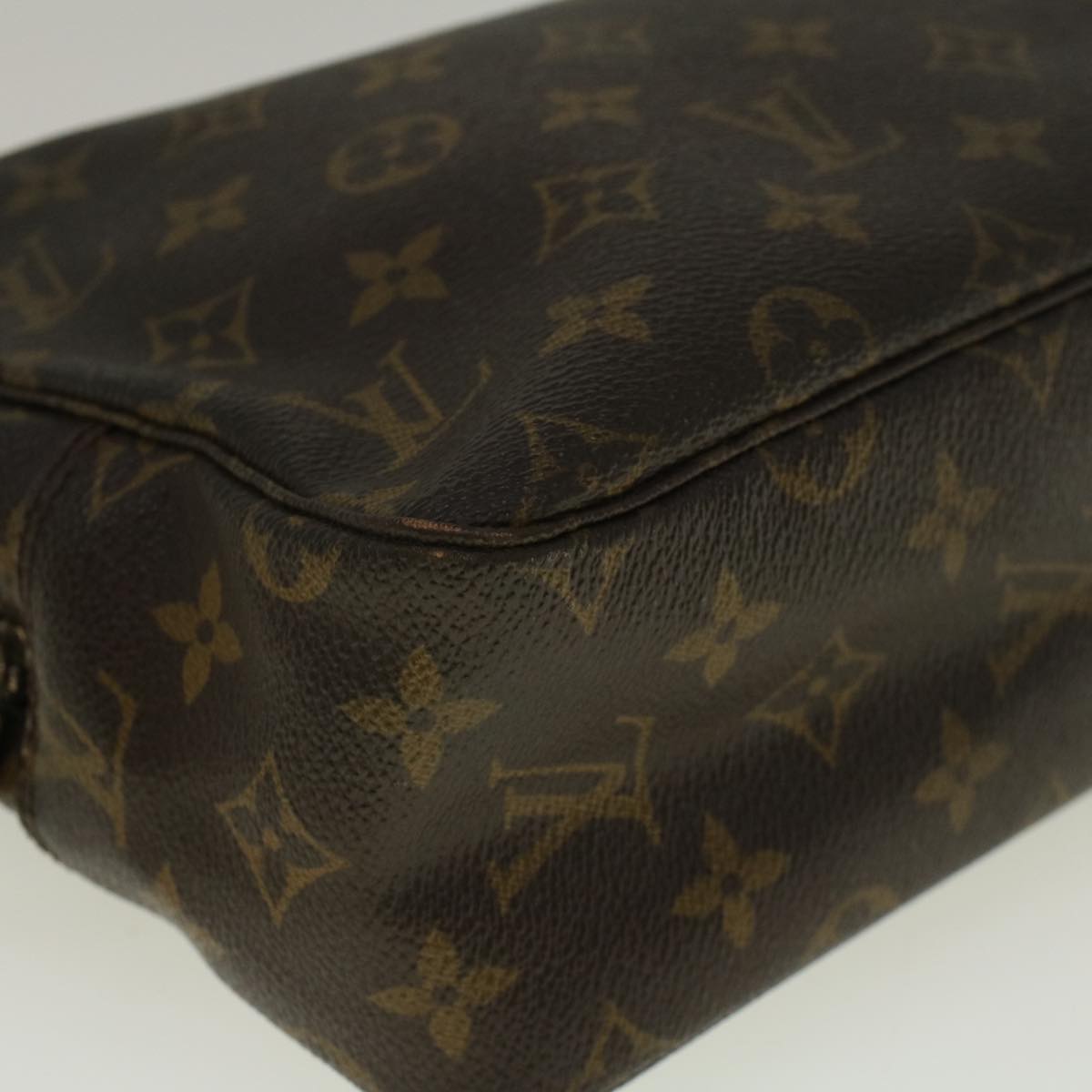 LOUIS VUITTON Monogram Trousse Toilette 28 Clutch Bag M47522 LV ki3547