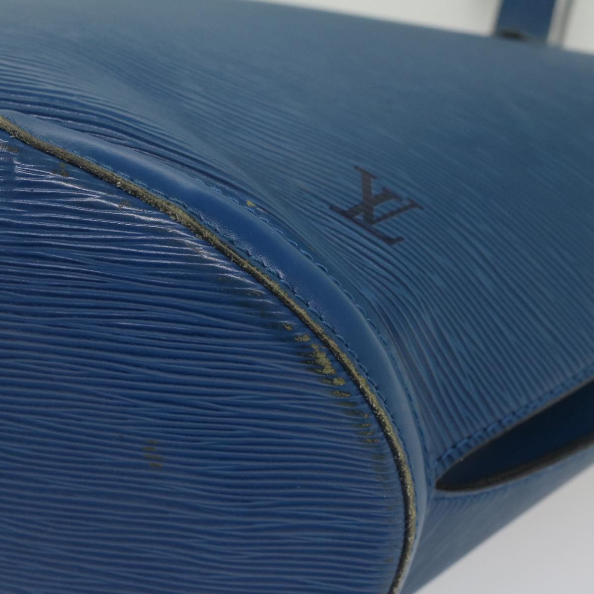 LOUIS VUITTON Epi Saint Jacques Shopping Shoulder Bag Blue M52275 LV ki3549