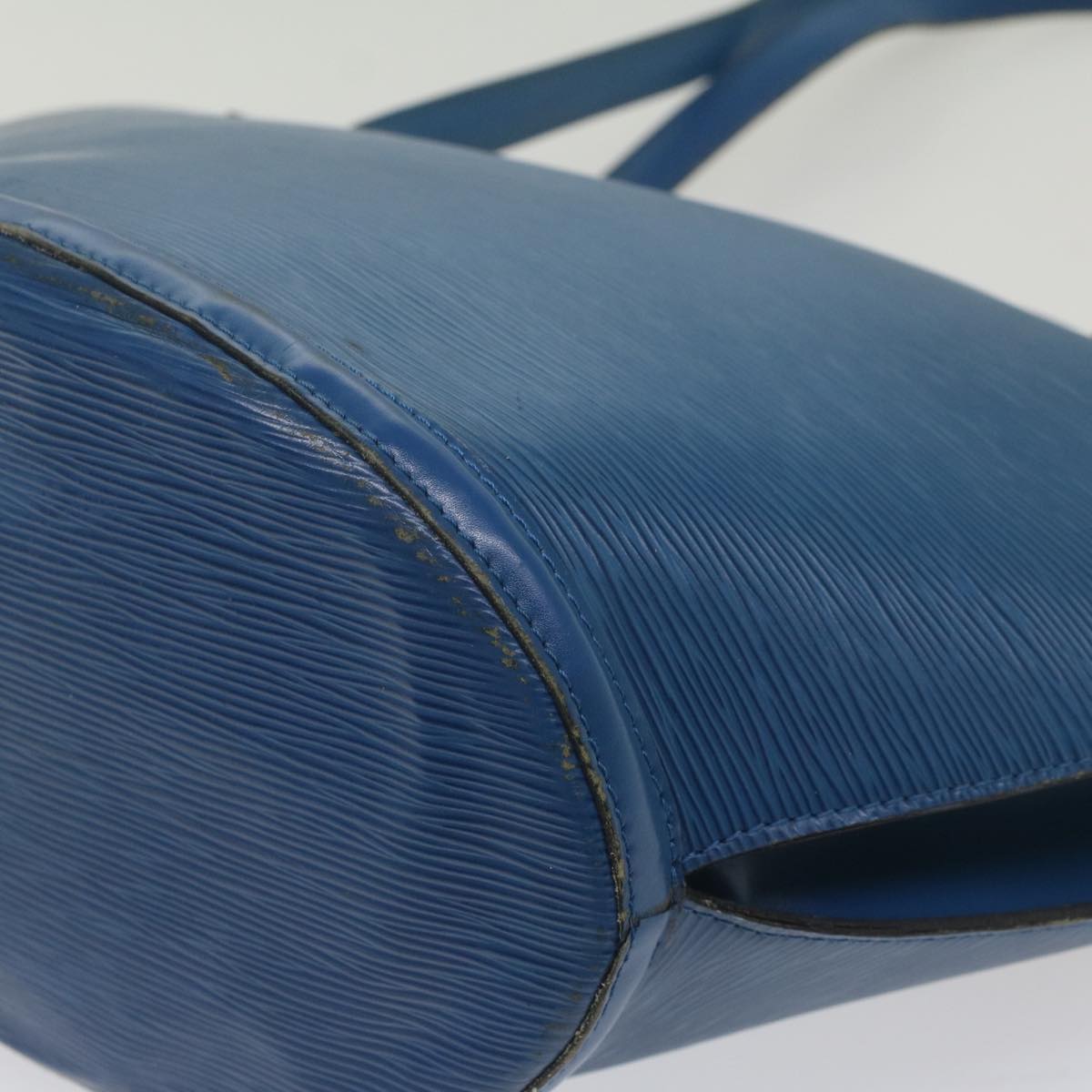 LOUIS VUITTON Epi Saint Jacques Shopping Shoulder Bag Blue M52275 LV ki3549