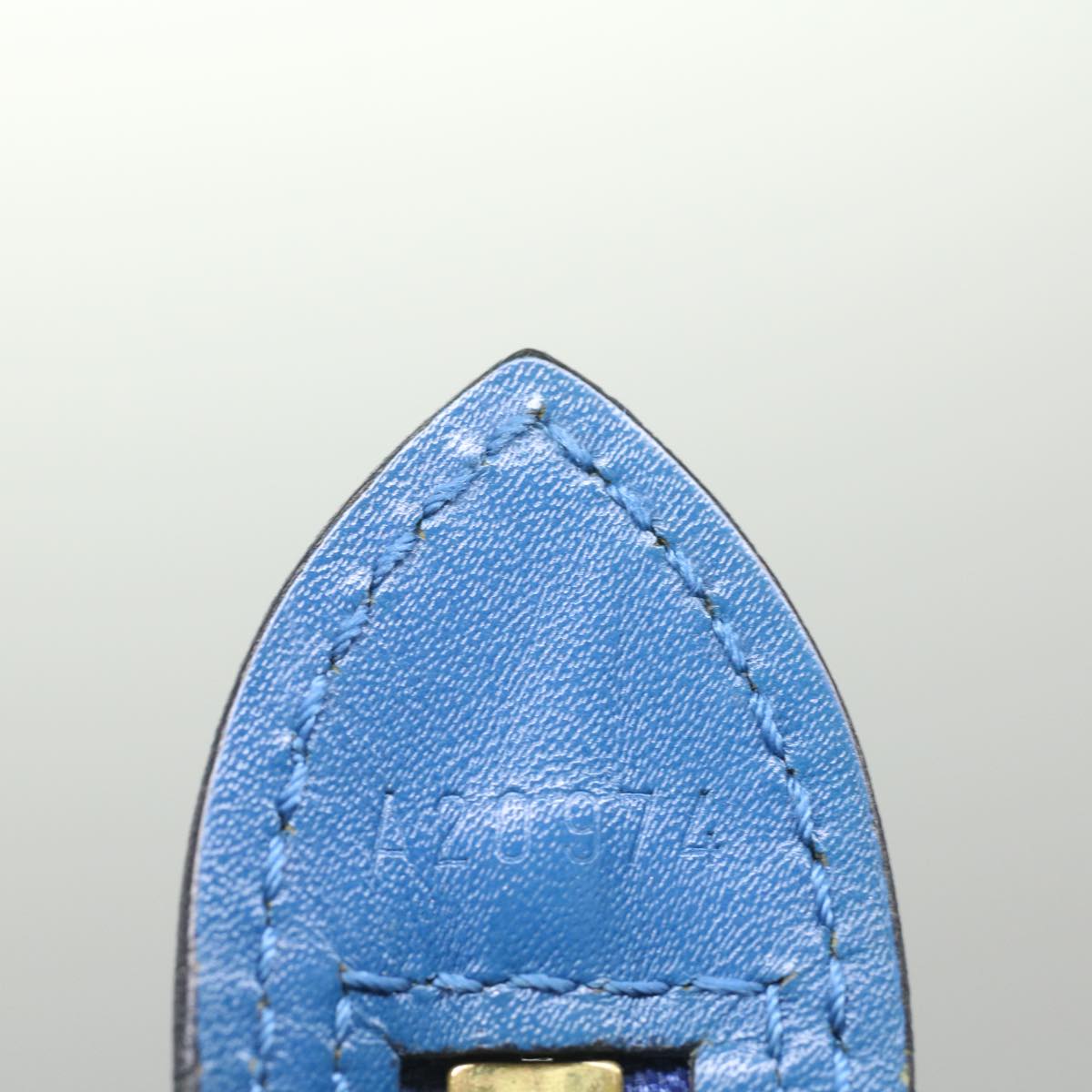 LOUIS VUITTON Epi Saint Jacques Shopping Shoulder Bag Blue M52275 LV ki3549