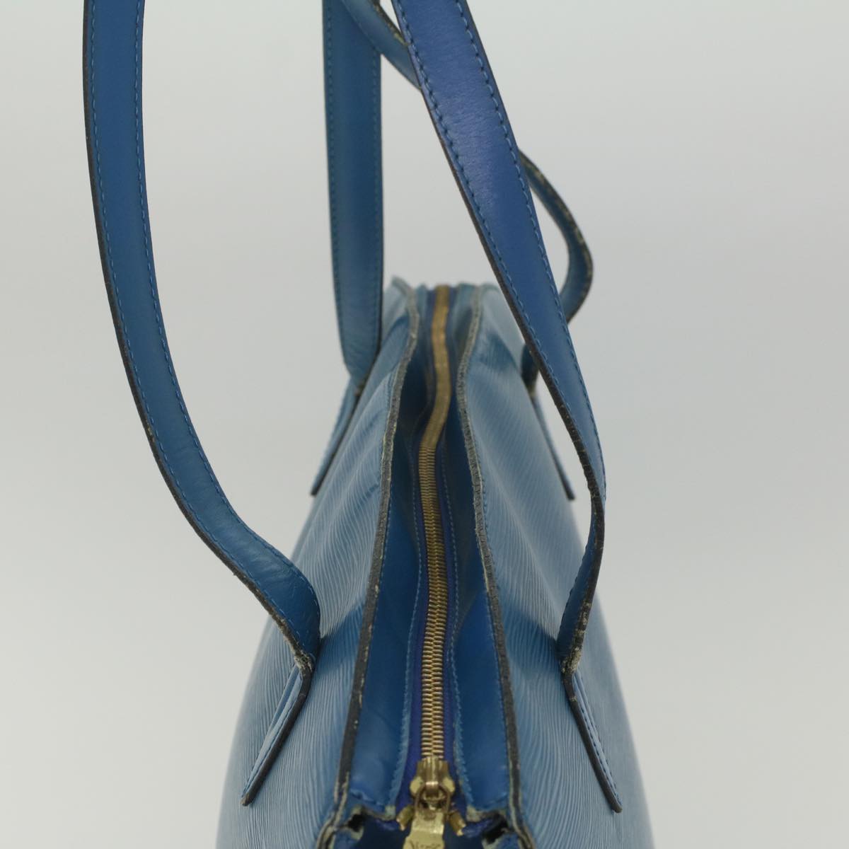 LOUIS VUITTON Epi Saint Jacques Shopping Shoulder Bag Blue M52275 LV ki3549