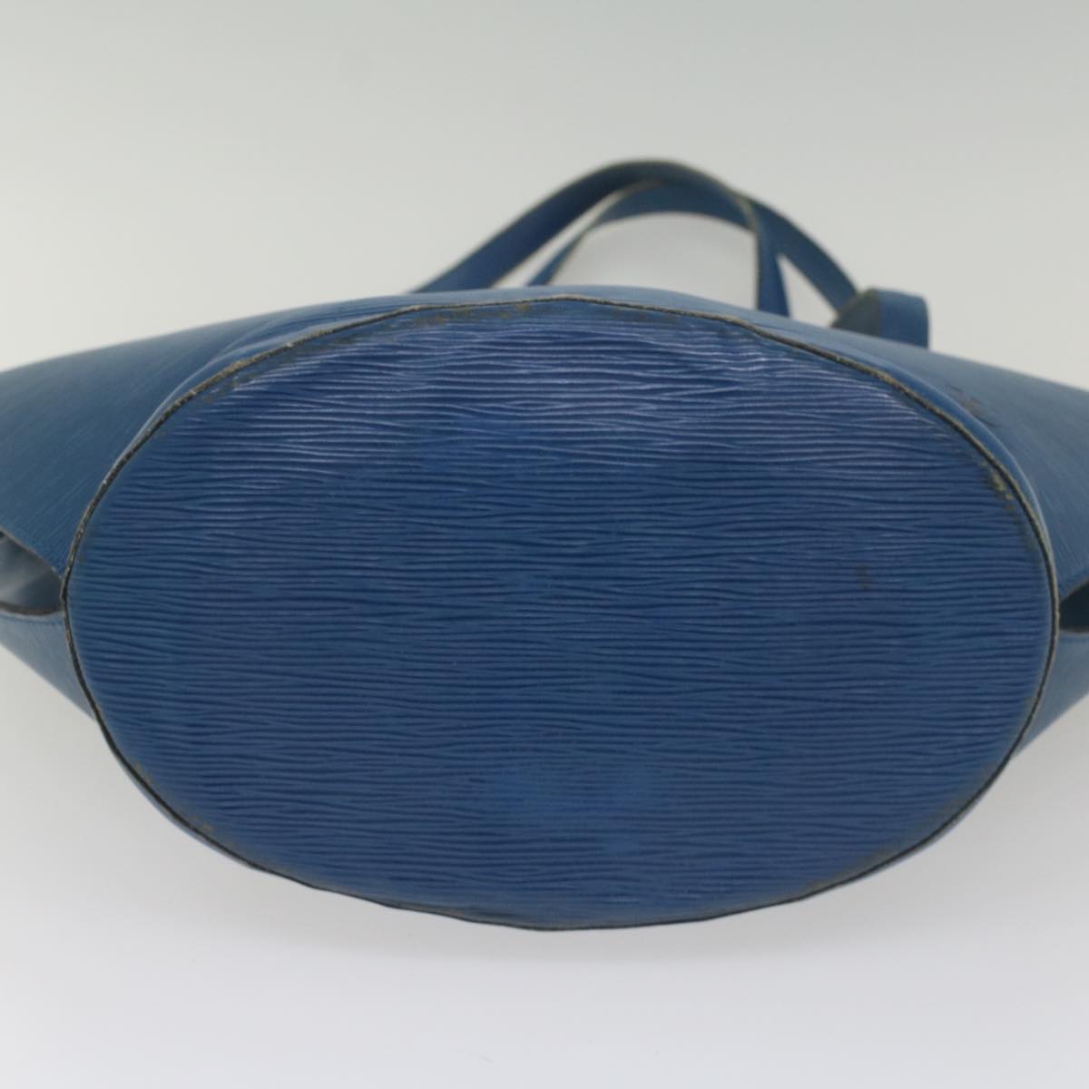 LOUIS VUITTON Epi Saint Jacques Shopping Shoulder Bag Blue M52275 LV ki3549