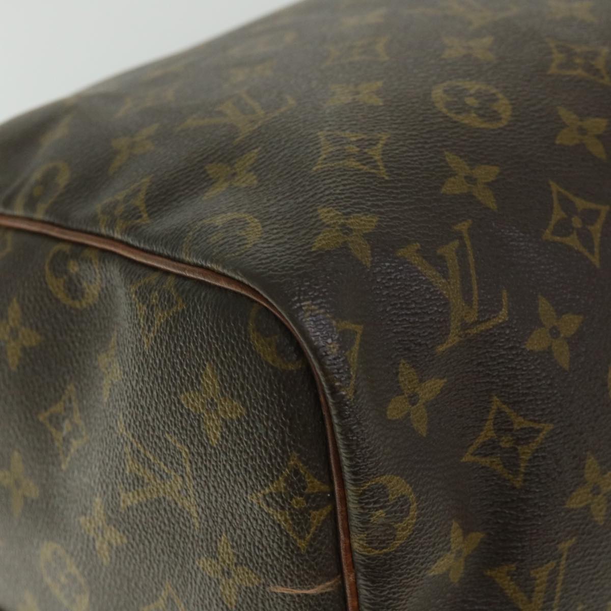LOUIS VUITTON Monogram Keepall Bandouliere 55 Boston Bag M41414 LV ki3552
