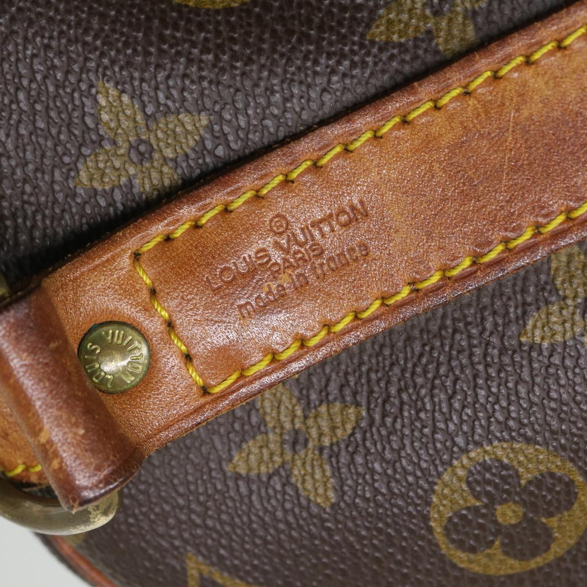 LOUIS VUITTON Monogram Keepall Bandouliere 55 Boston Bag M41414 LV ki3552