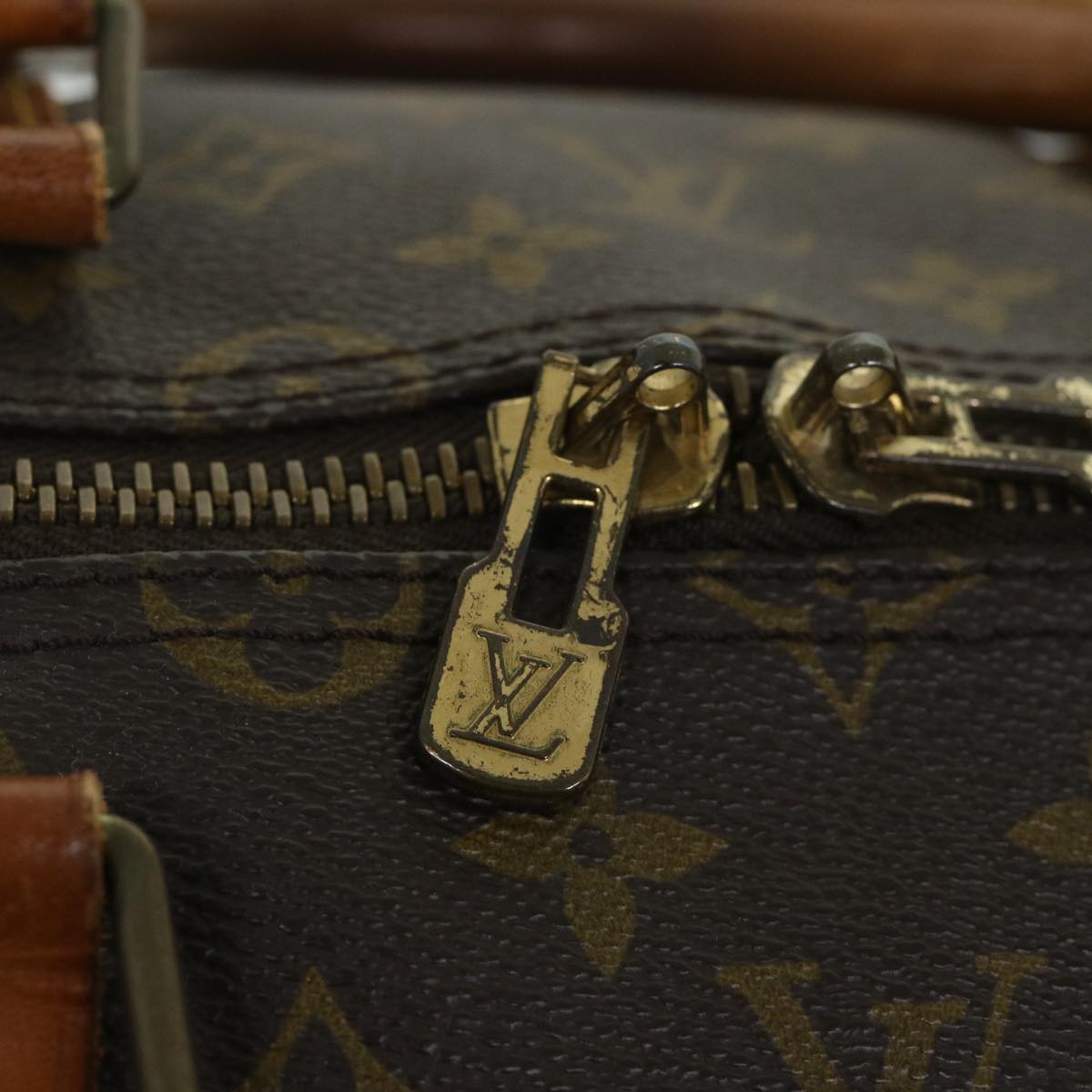 LOUIS VUITTON Monogram Keepall Bandouliere 55 Boston Bag M41414 LV ki3552