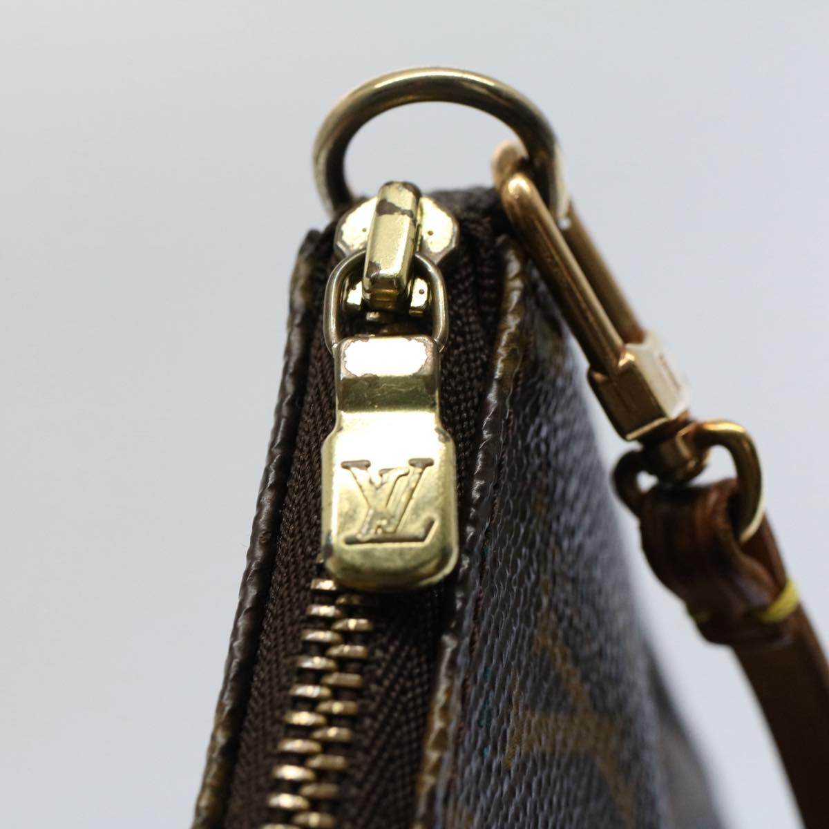 LOUIS VUITTON Monogram Pochette Accessoires Pouch M51980 LV ki3578