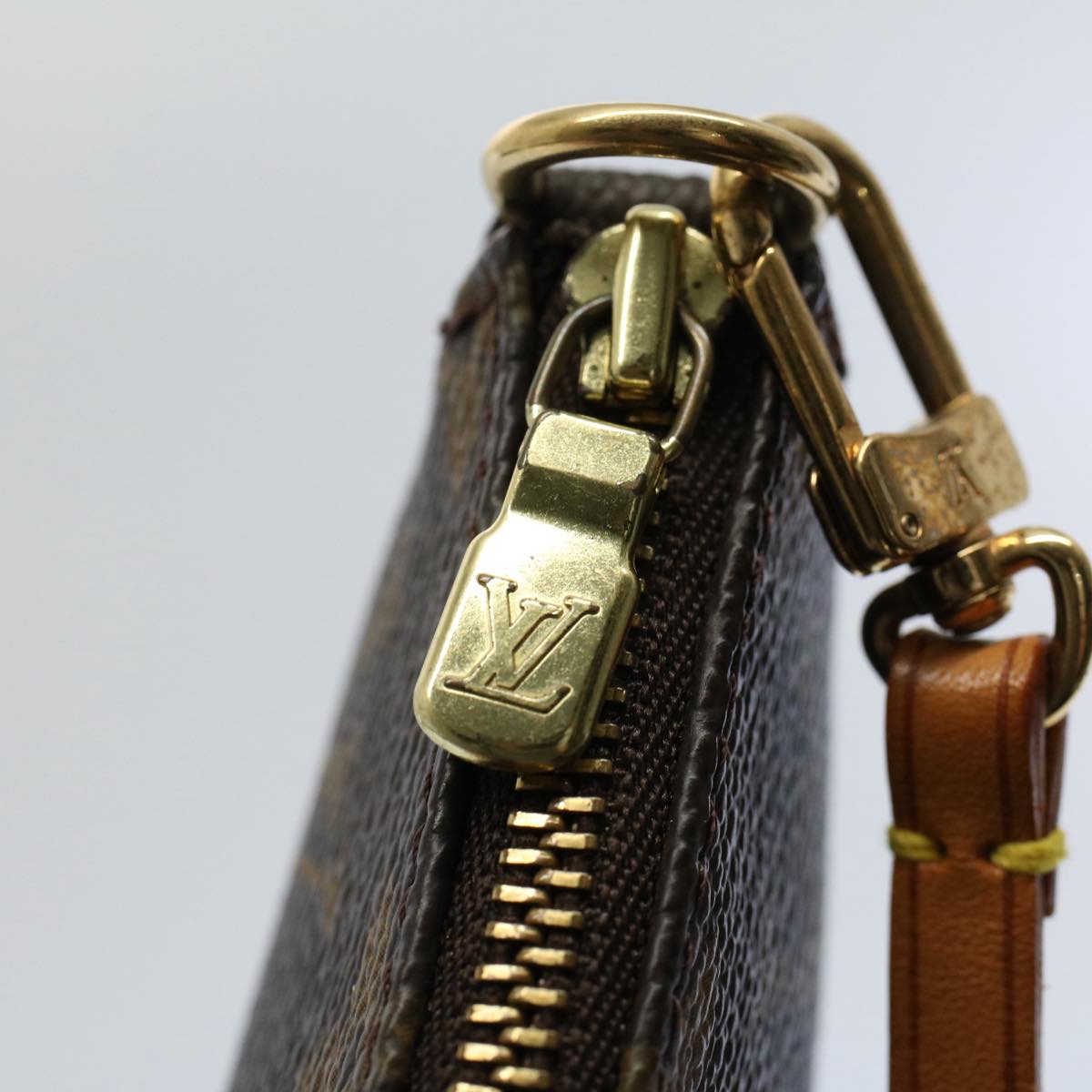 LOUIS VUITTON Monogram Pochette Accessoires Pouch M51980 LV ki3579