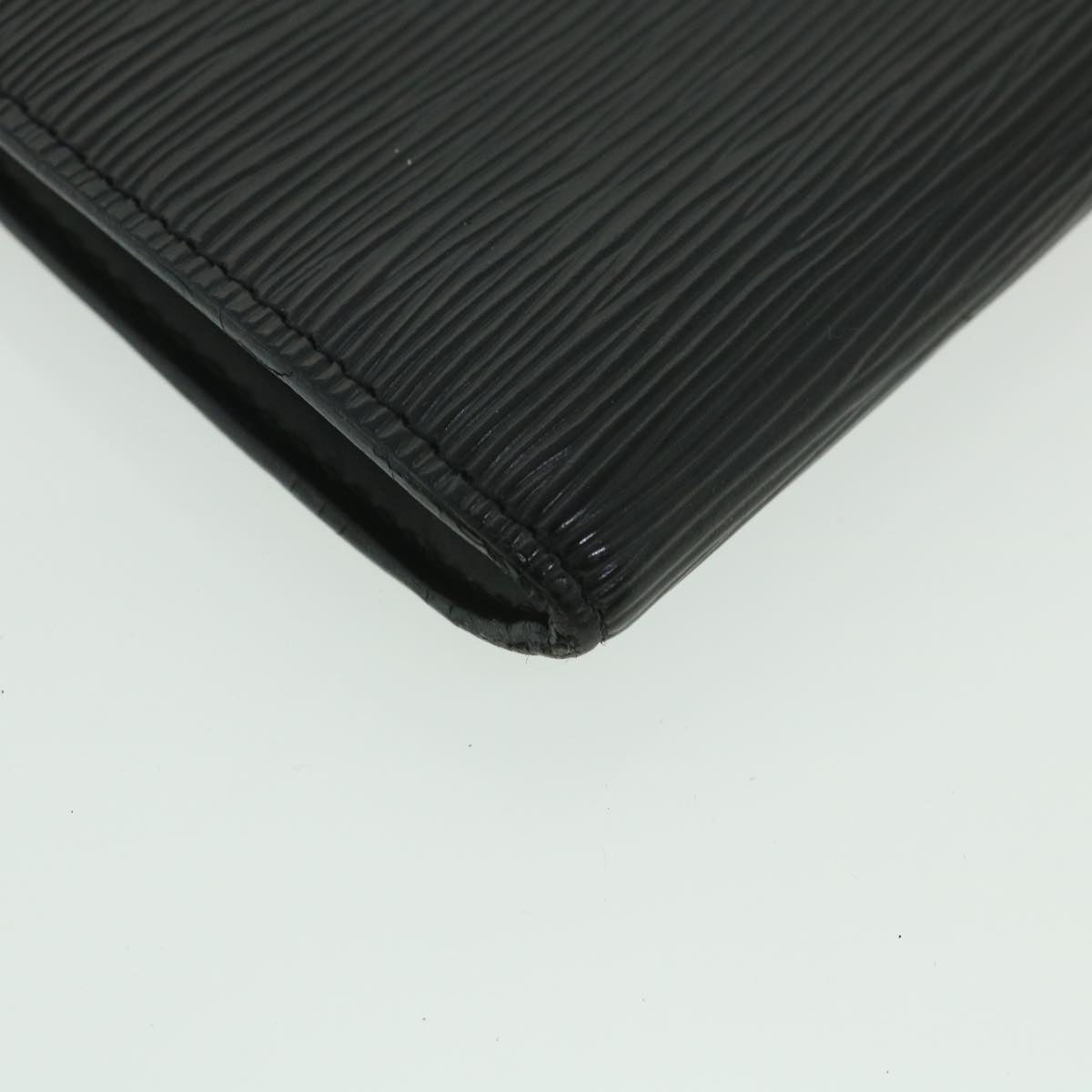 LOUIS VUITTON Epi Pochette Accessoires Pouch Black M52987 LV ki3580