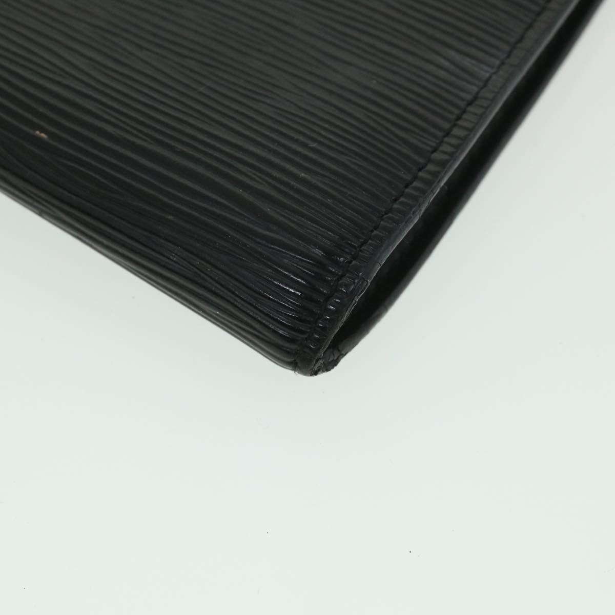 LOUIS VUITTON Epi Pochette Accessoires Pouch Black M52987 LV ki3580