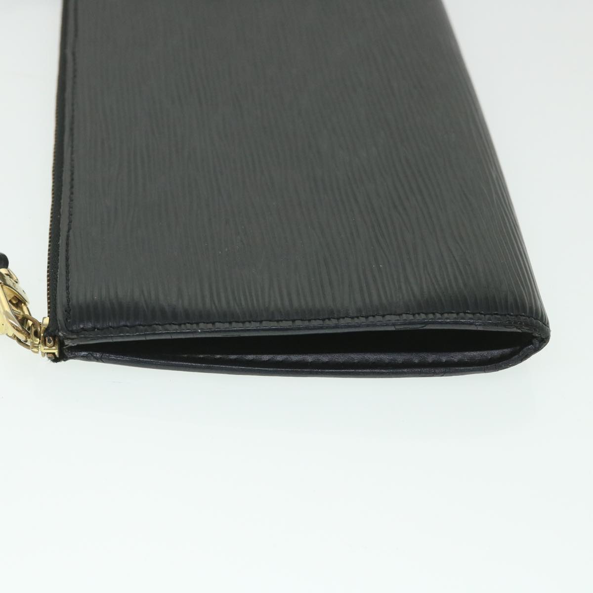 LOUIS VUITTON Epi Pochette Accessoires Pouch Black M52987 LV ki3580