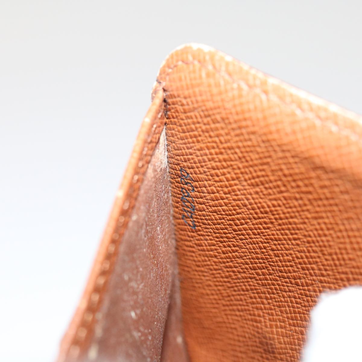 LOUIS VUITTON Monogram Compact Zip Wallet M61667 LV ki3582
