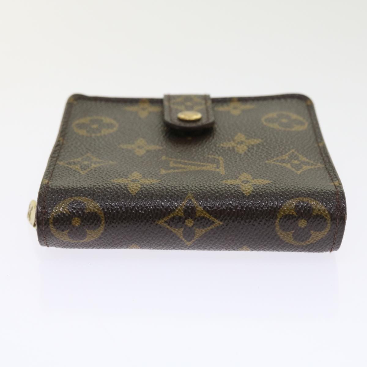 LOUIS VUITTON Monogram Compact Zip Wallet M61667 LV ki3582