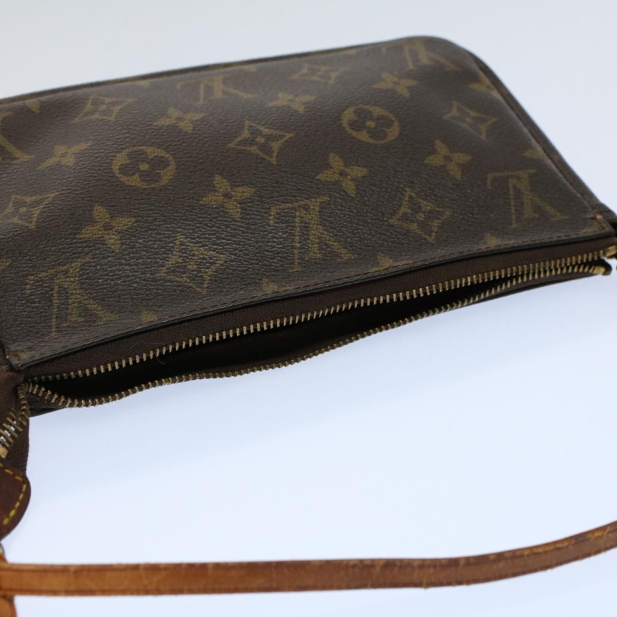 LOUIS VUITTON Monogram Pochette Accessoires Pouch M51980 LV ki3608