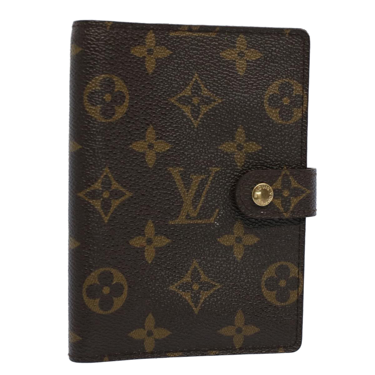 LOUIS VUITTON Monogram Agenda PM Day Planner Cover R20005 LV ki3611
