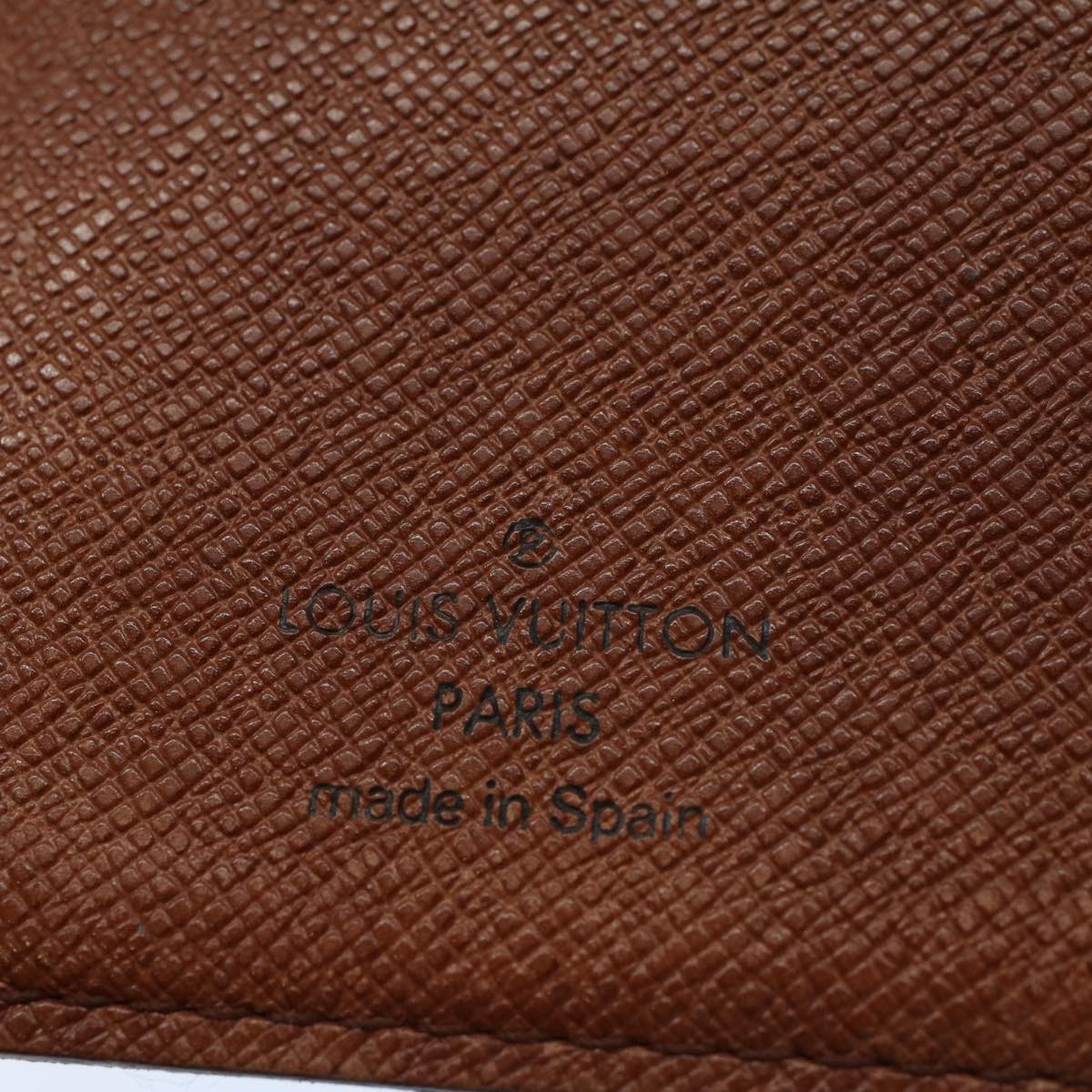 LOUIS VUITTON Monogram Agenda PM Day Planner Cover R20005 LV ki3611