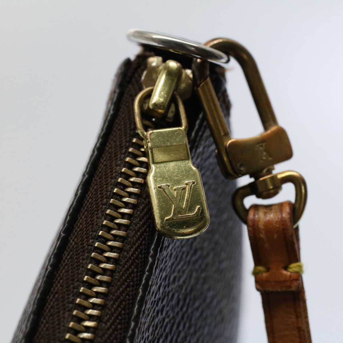 LOUIS VUITTON Monogram Pochette Accessoires Pouch M51980 LV ki3612