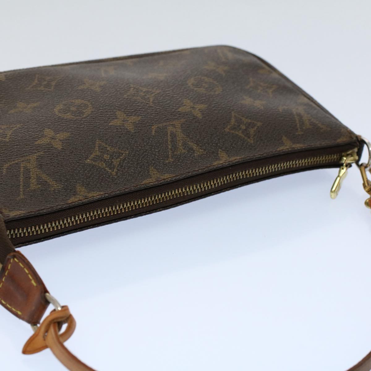 LOUIS VUITTON Monogram Pochette Accessoires Pouch M51980 LV ki3612
