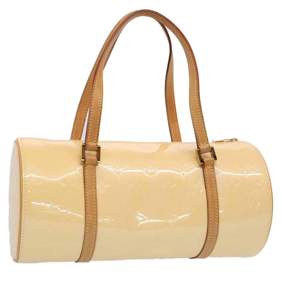 LOUIS VUITTON Monogram Vernis Bedford Bag Marshmallow Pink M91308 LV ki3623