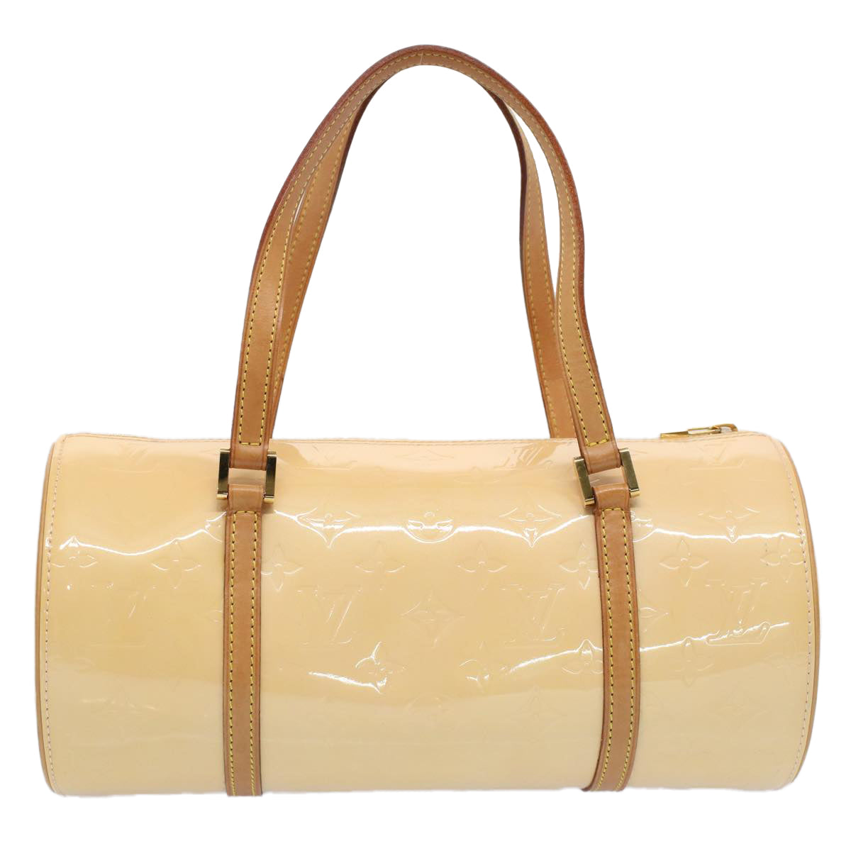 LOUIS VUITTON Monogram Vernis Bedford Bag Marshmallow Pink M91308 LV ki3623