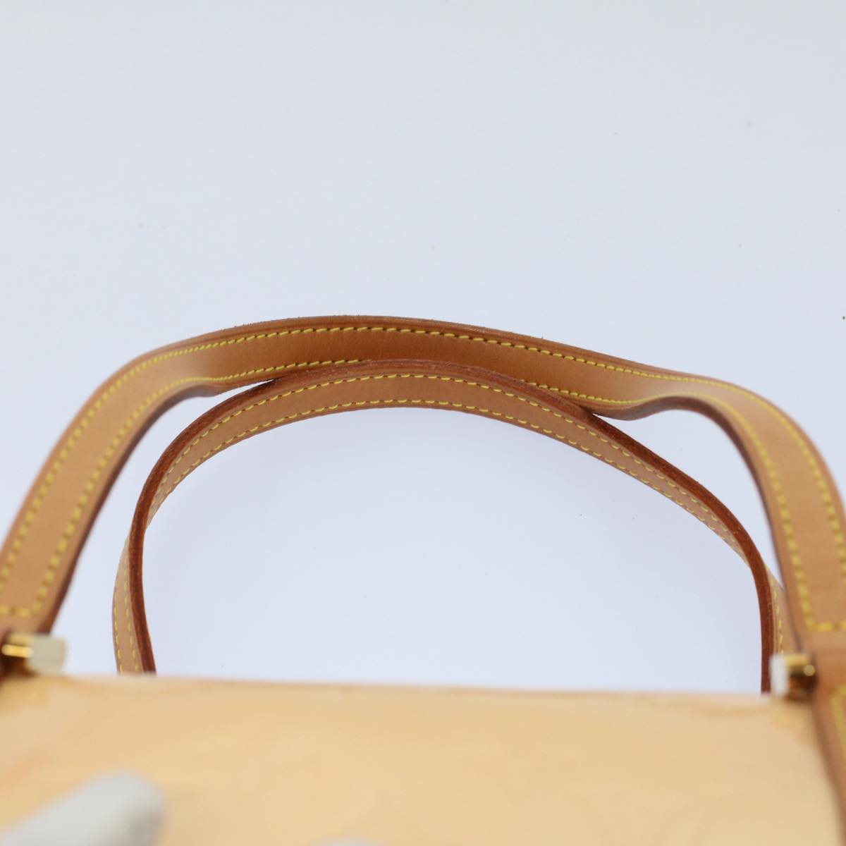 LOUIS VUITTON Monogram Vernis Bedford Bag Marshmallow Pink M91308 LV ki3623