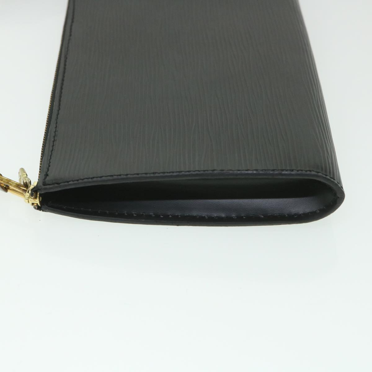 LOUIS VUITTON Epi Pochette Accessoires Pouch Black M52987 LV ki3624