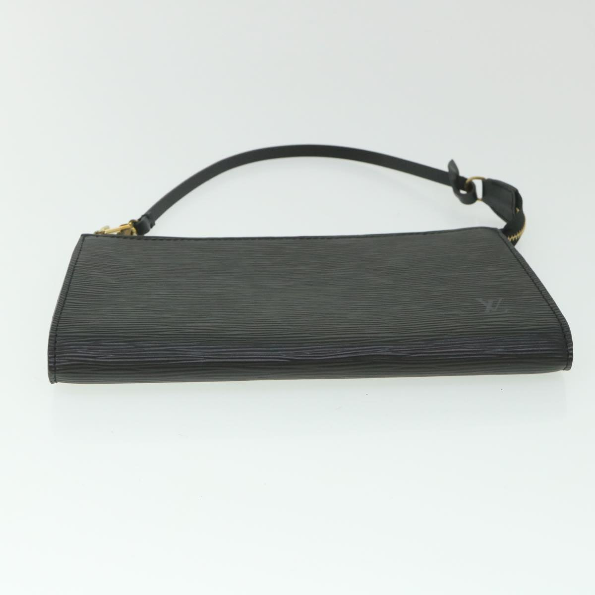 LOUIS VUITTON Epi Pochette Accessoires Pouch Black M52987 LV ki3624