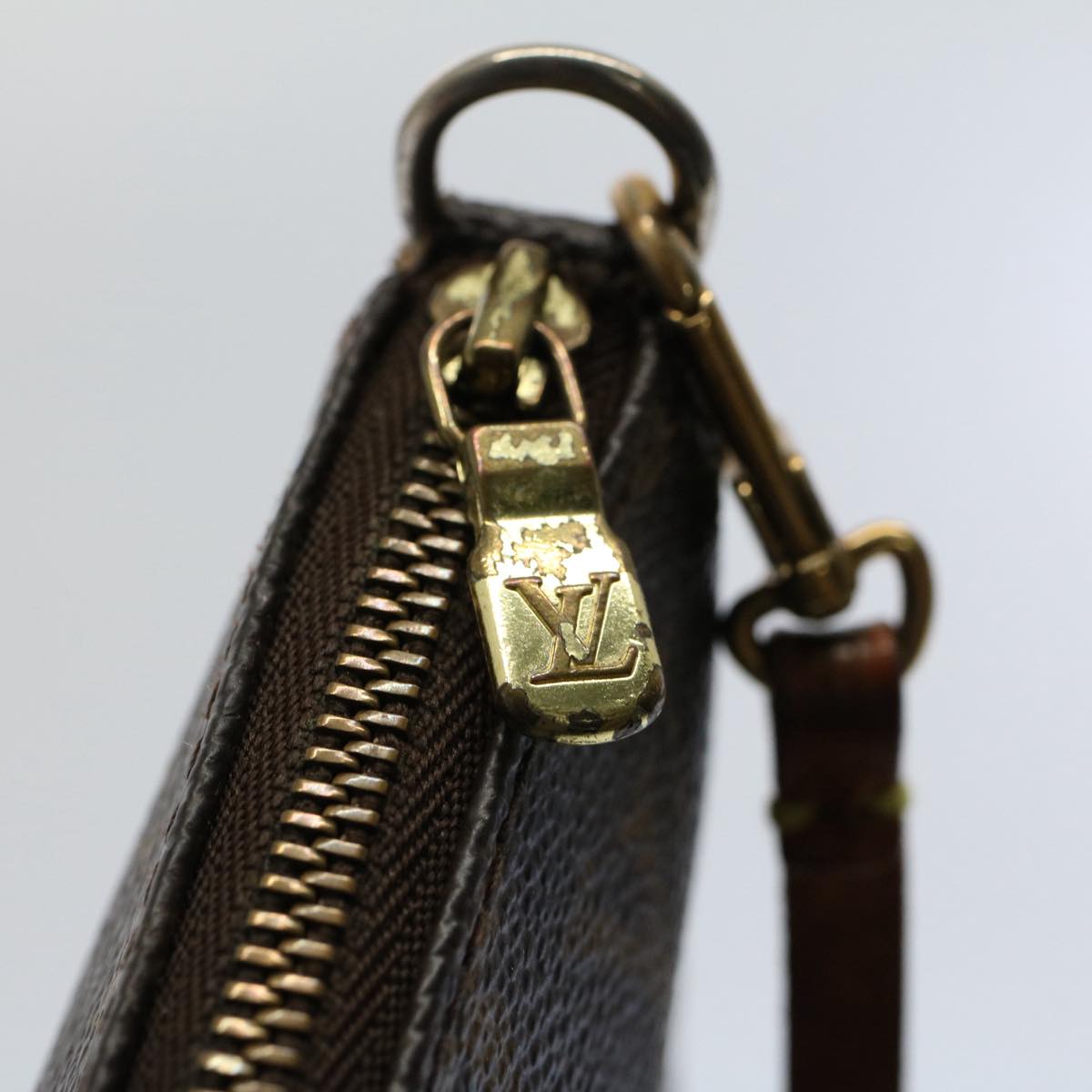LOUIS VUITTON Monogram Pochette Accessoires Pouch M51980 LV ki3627