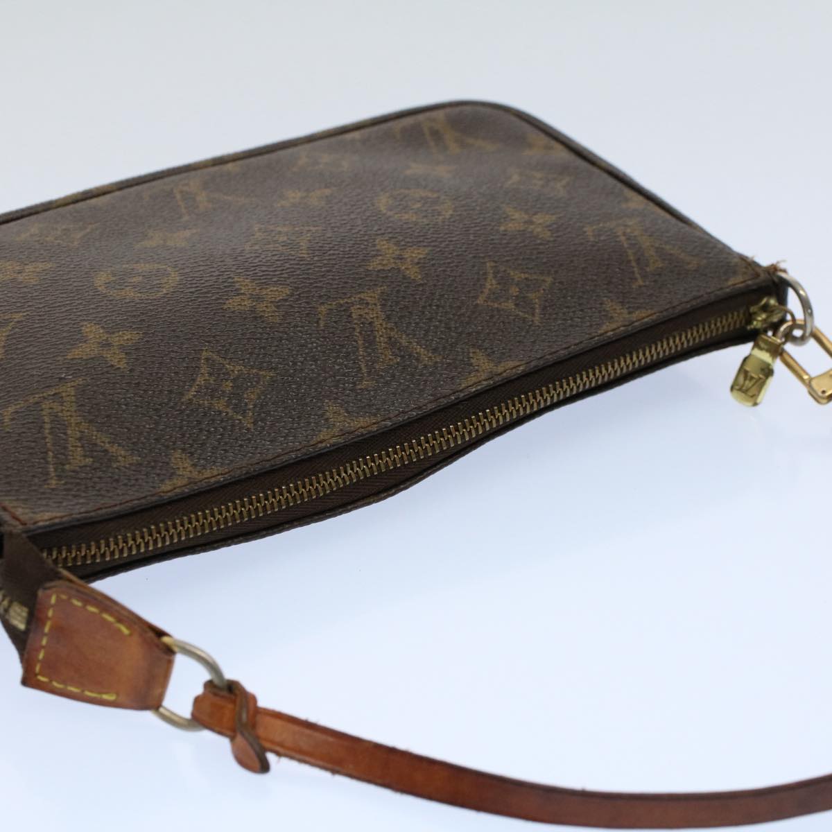 LOUIS VUITTON Monogram Pochette Accessoires Pouch M51980 LV ki3627