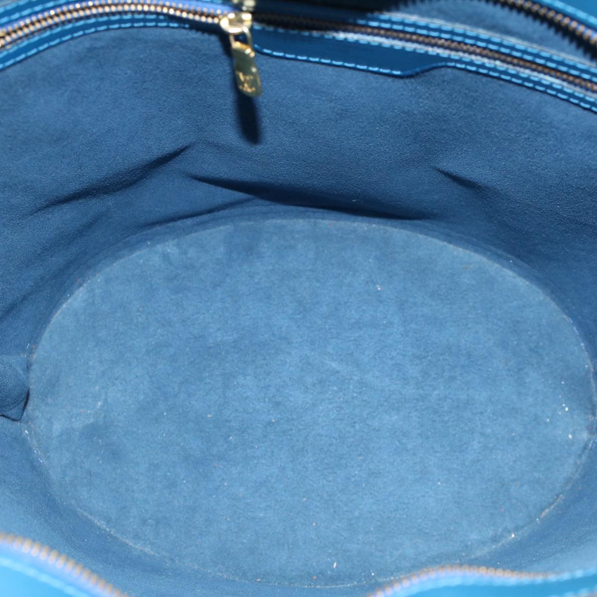 LOUIS VUITTON Epi Saint Jacques Shopping Shoulder Bag Blue M52275 LV ki3628