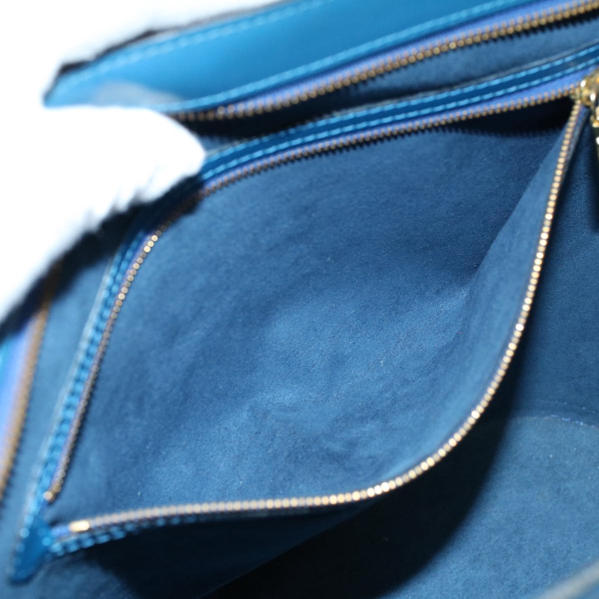 LOUIS VUITTON Epi Saint Jacques Shopping Shoulder Bag Blue M52275 LV ki3628